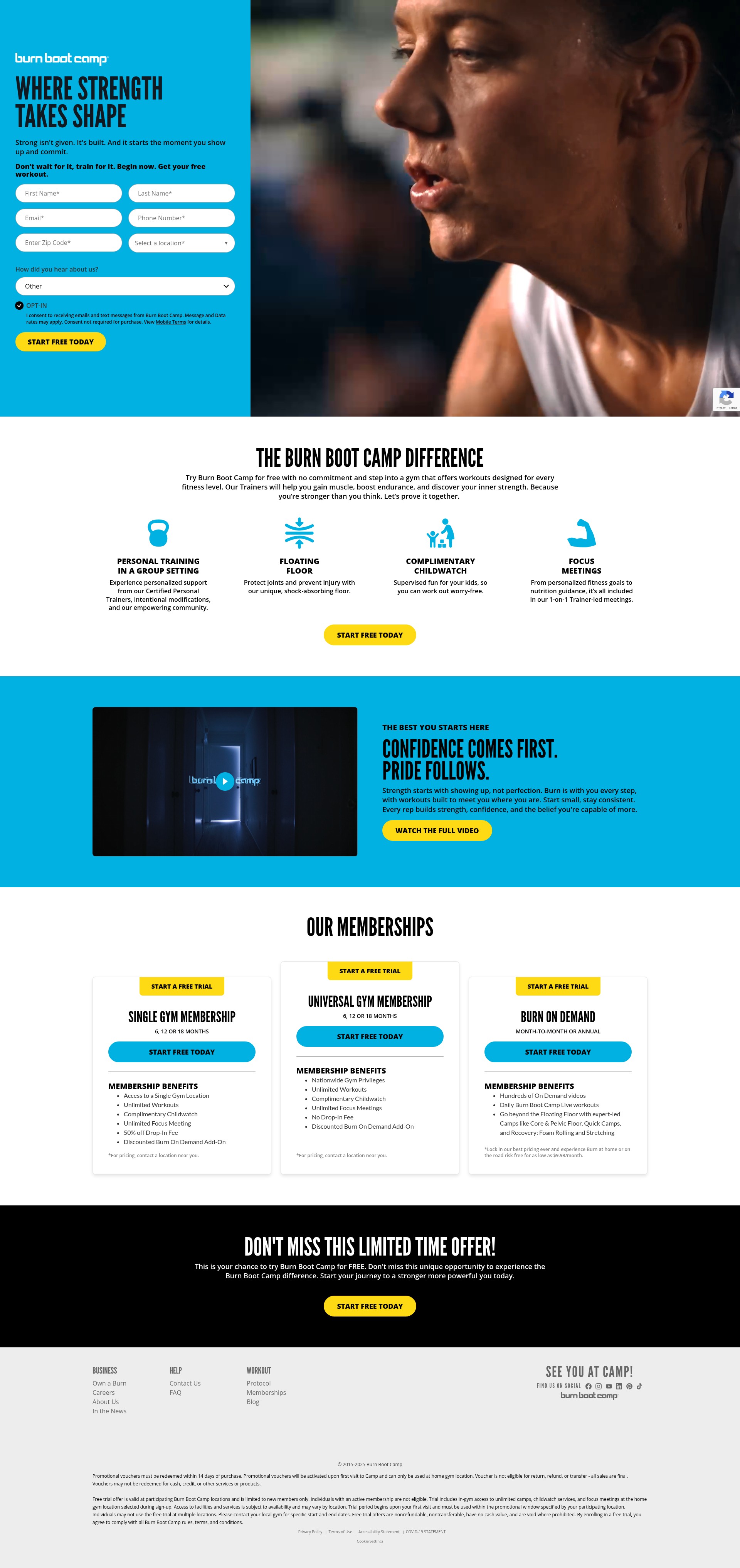 Landing Page