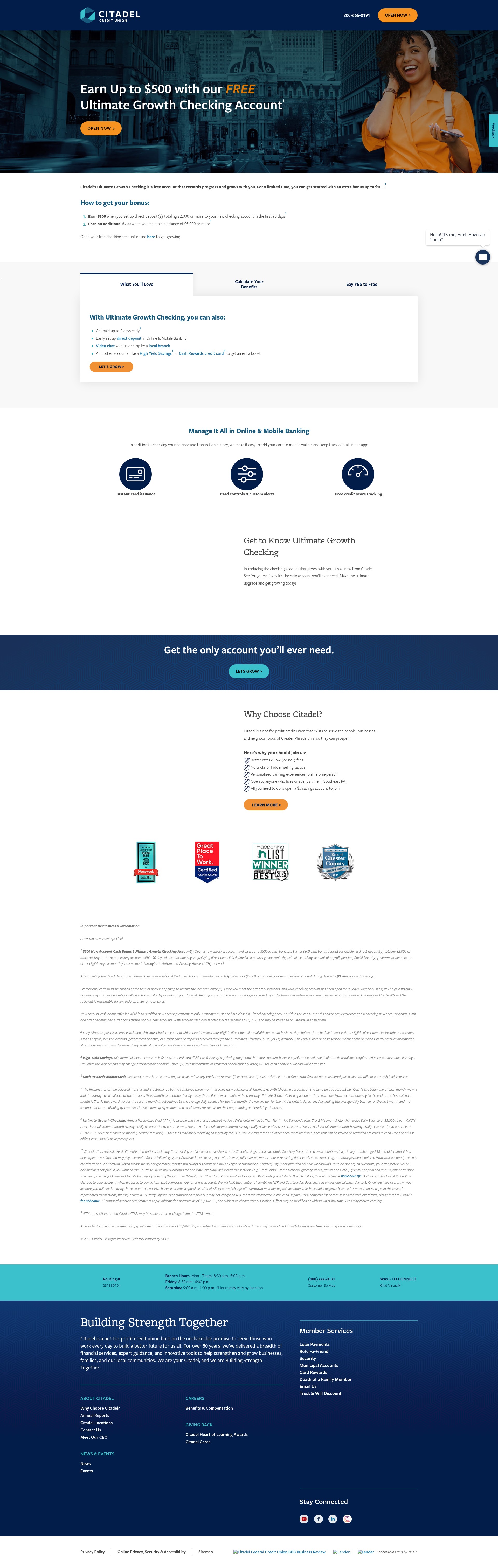 Landing Page