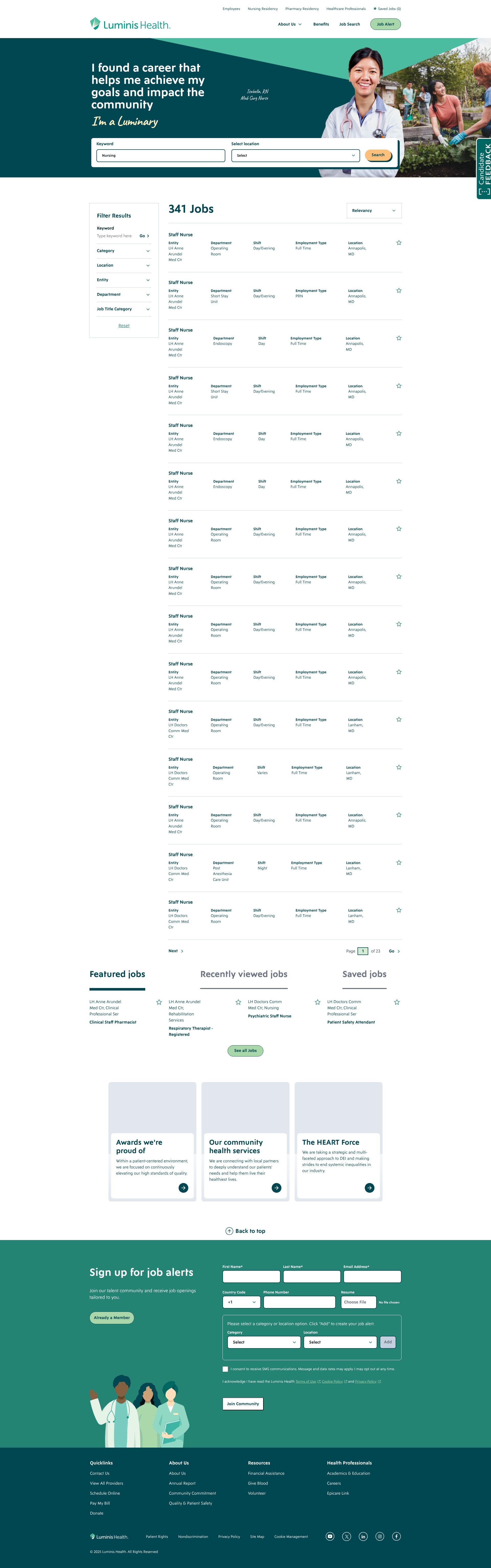 Landing Page