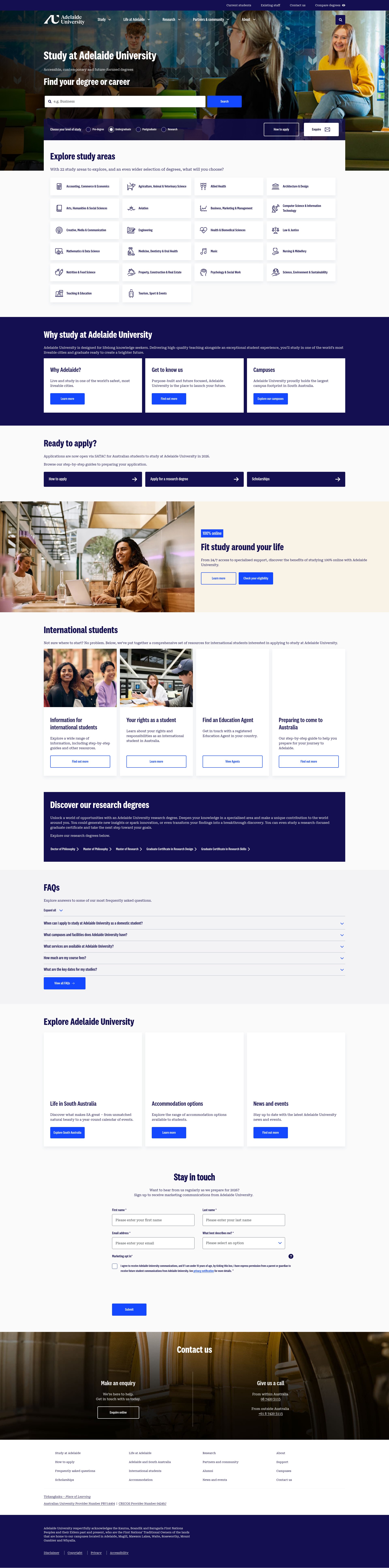 Landing Page