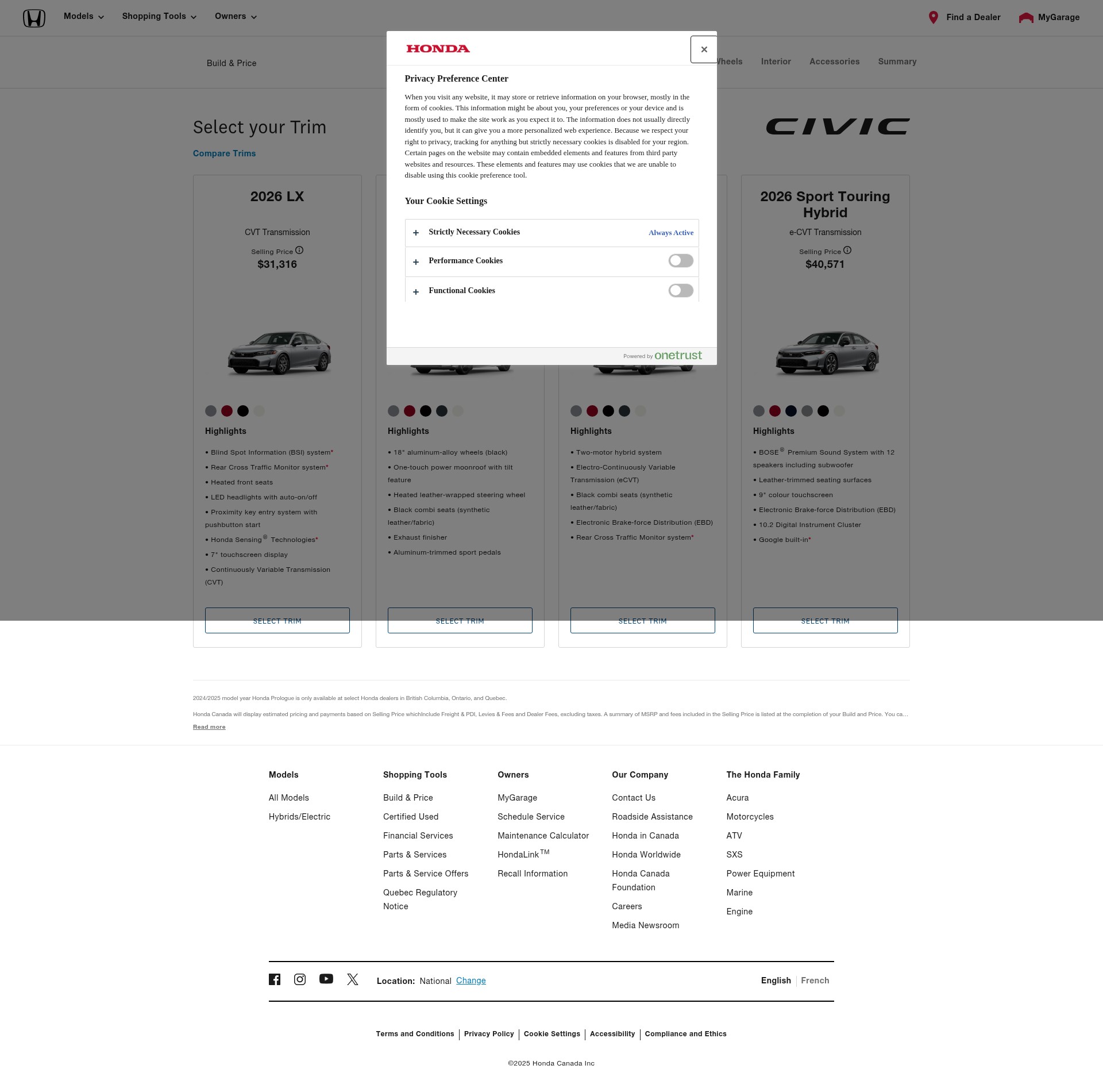 Landing Page