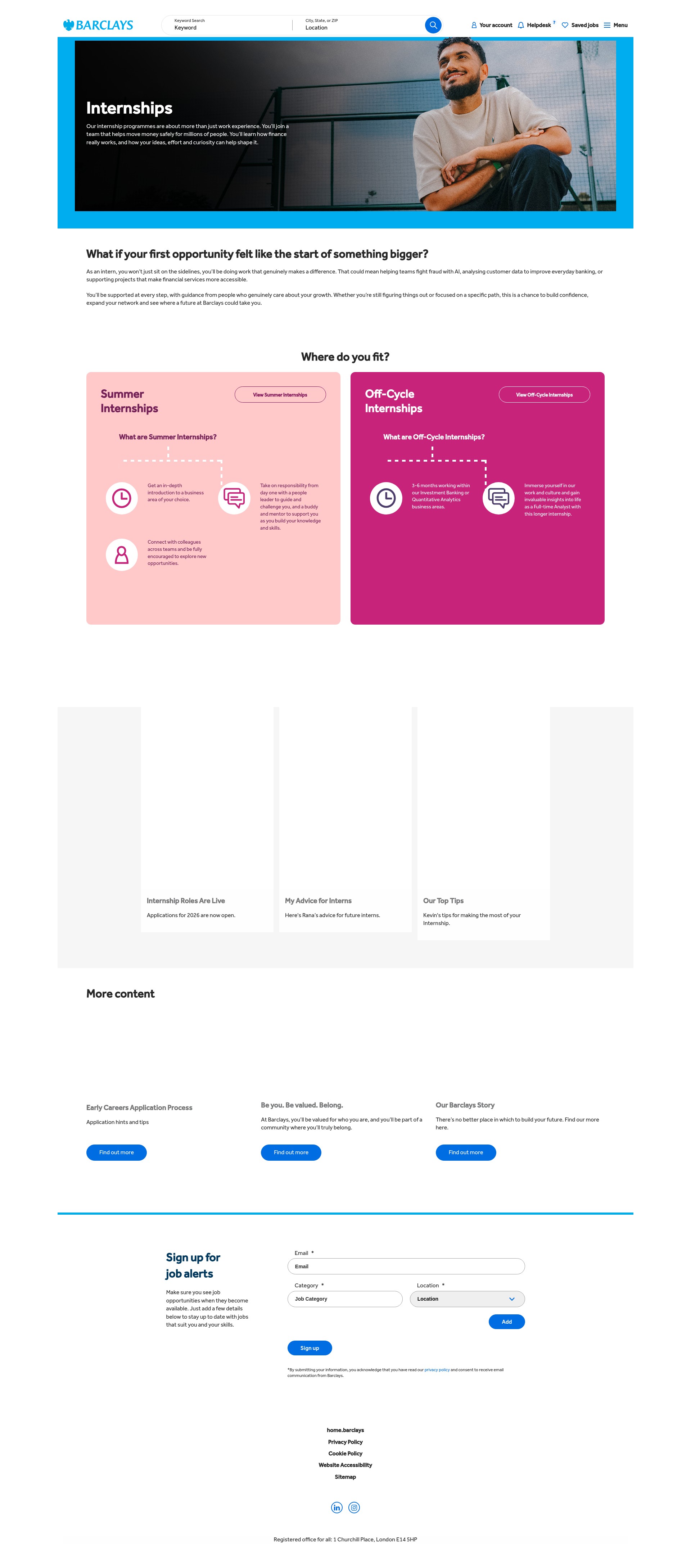Landing Page