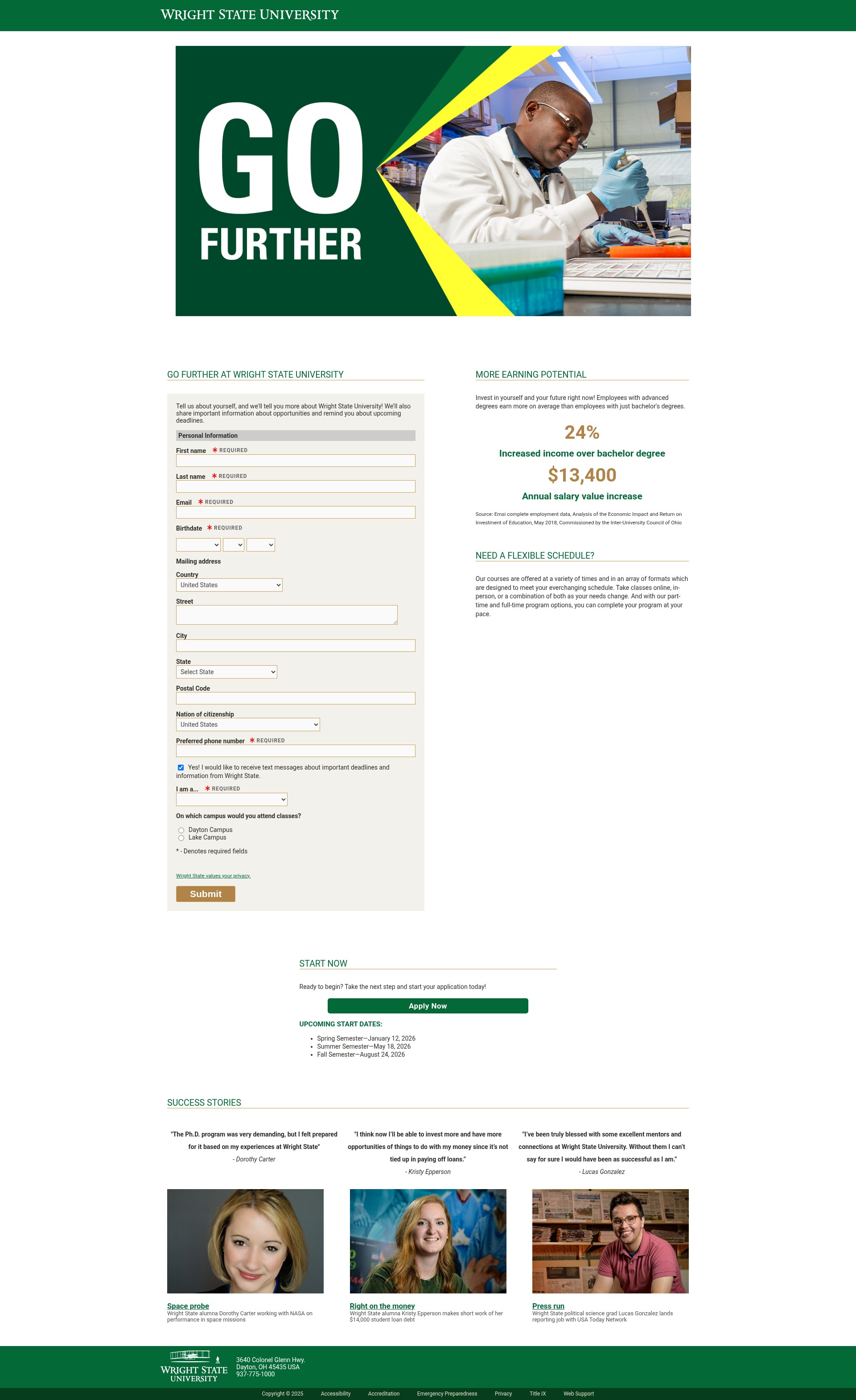 Landing Page