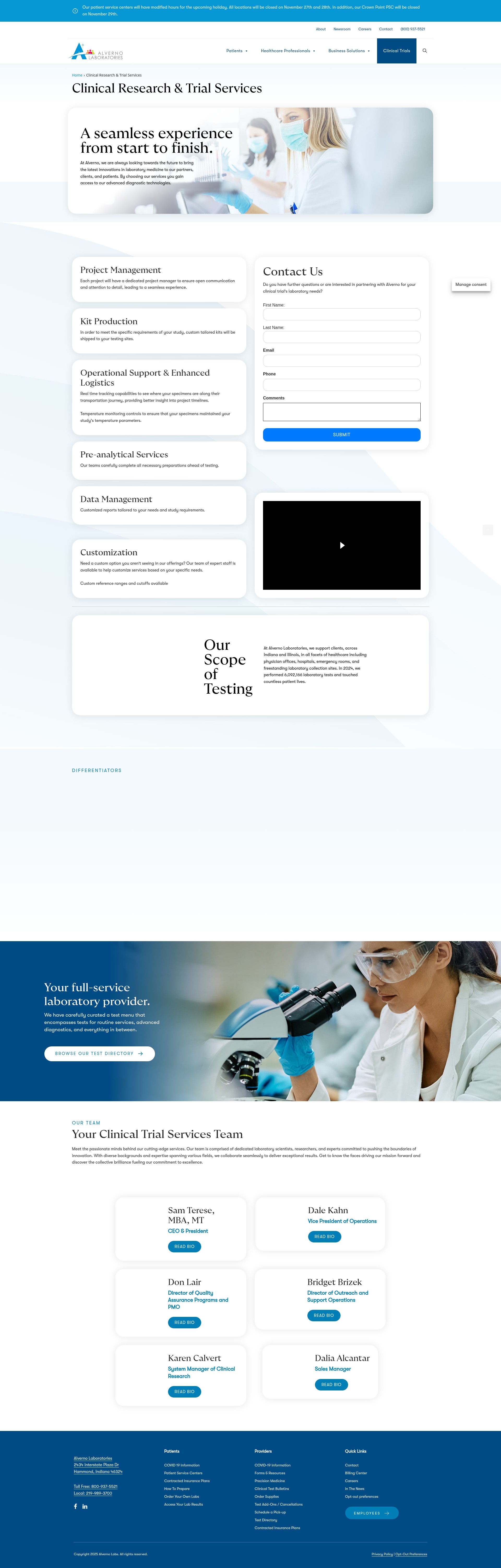 Landing Page