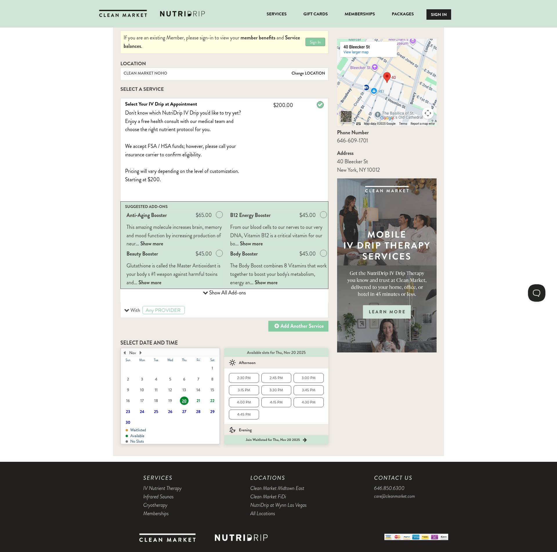 Landing Page
