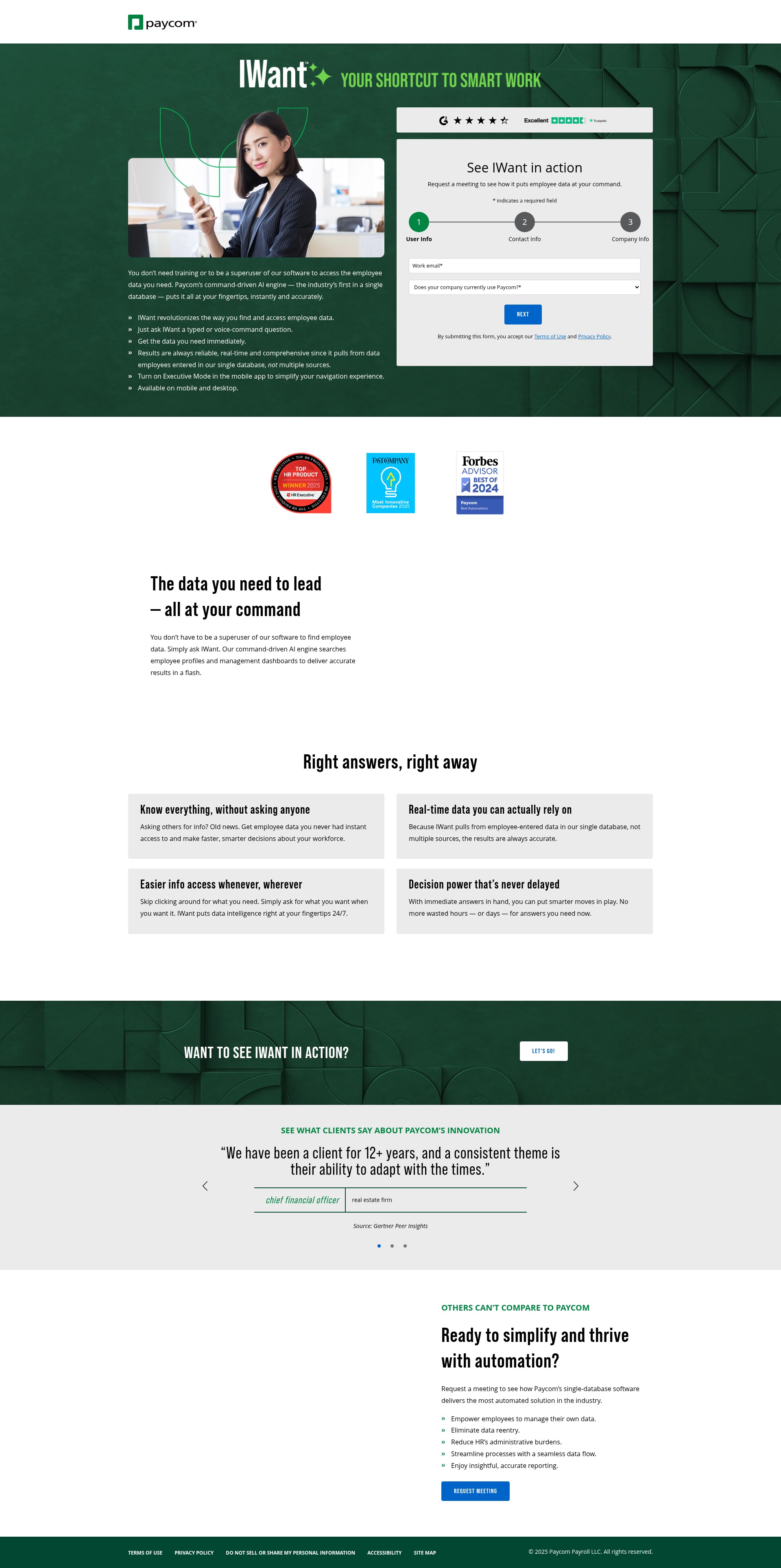 Landing Page