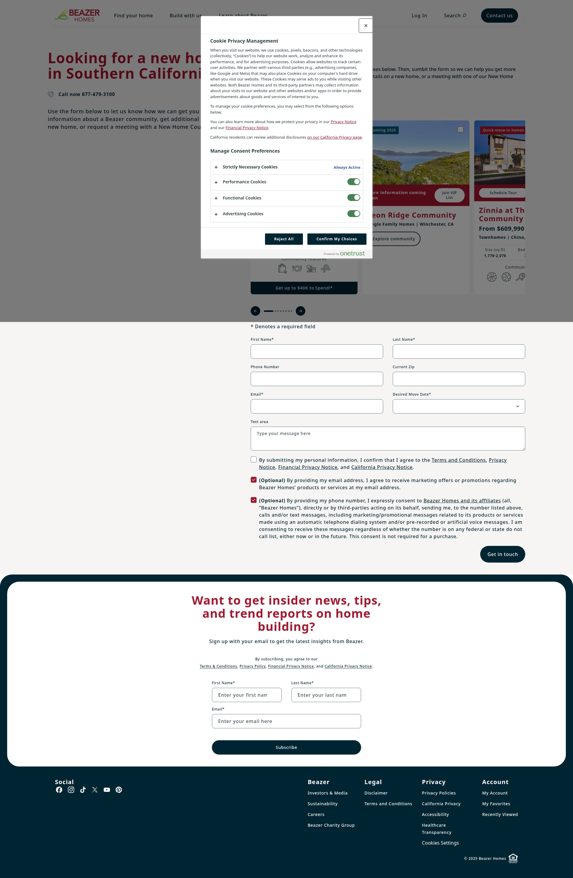 Landing Page