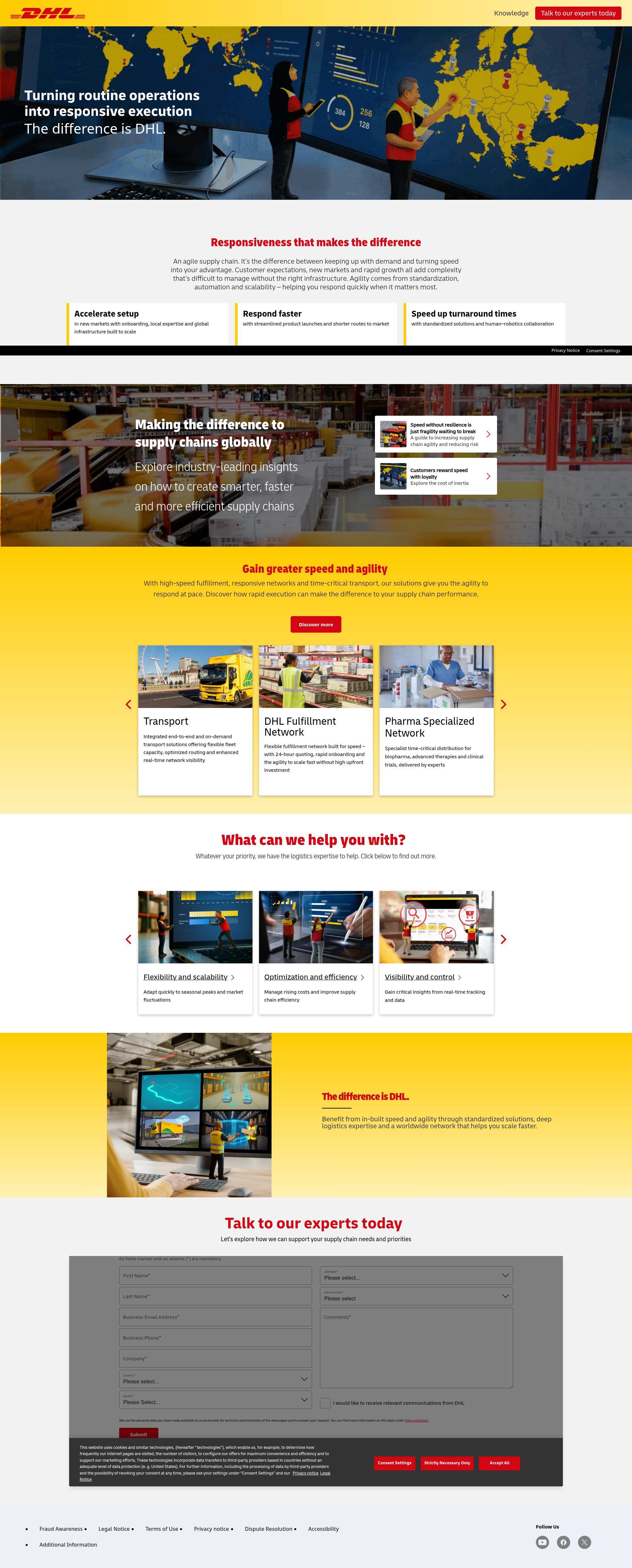 Landing Page