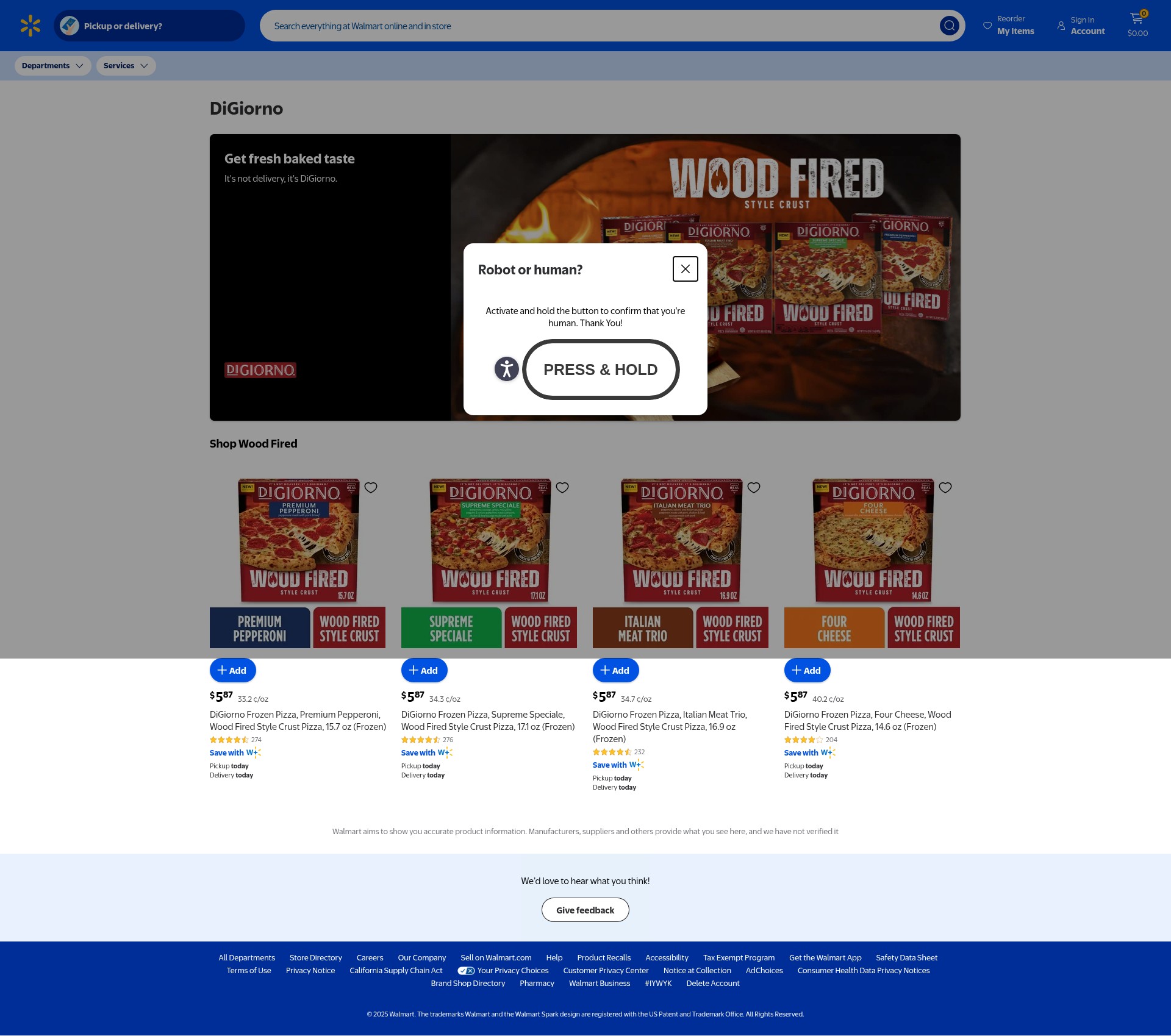 Landing Page