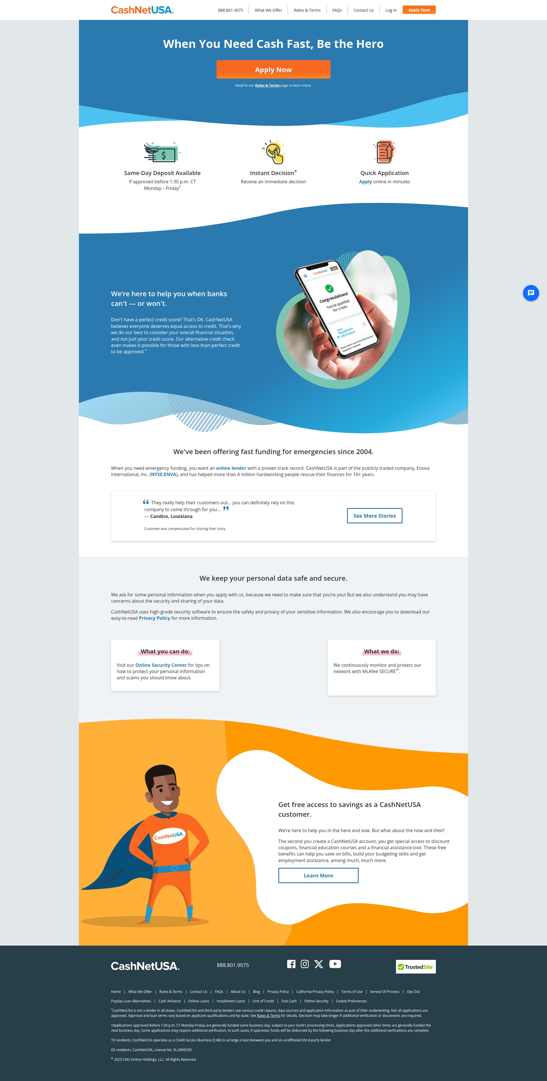 Landing Page