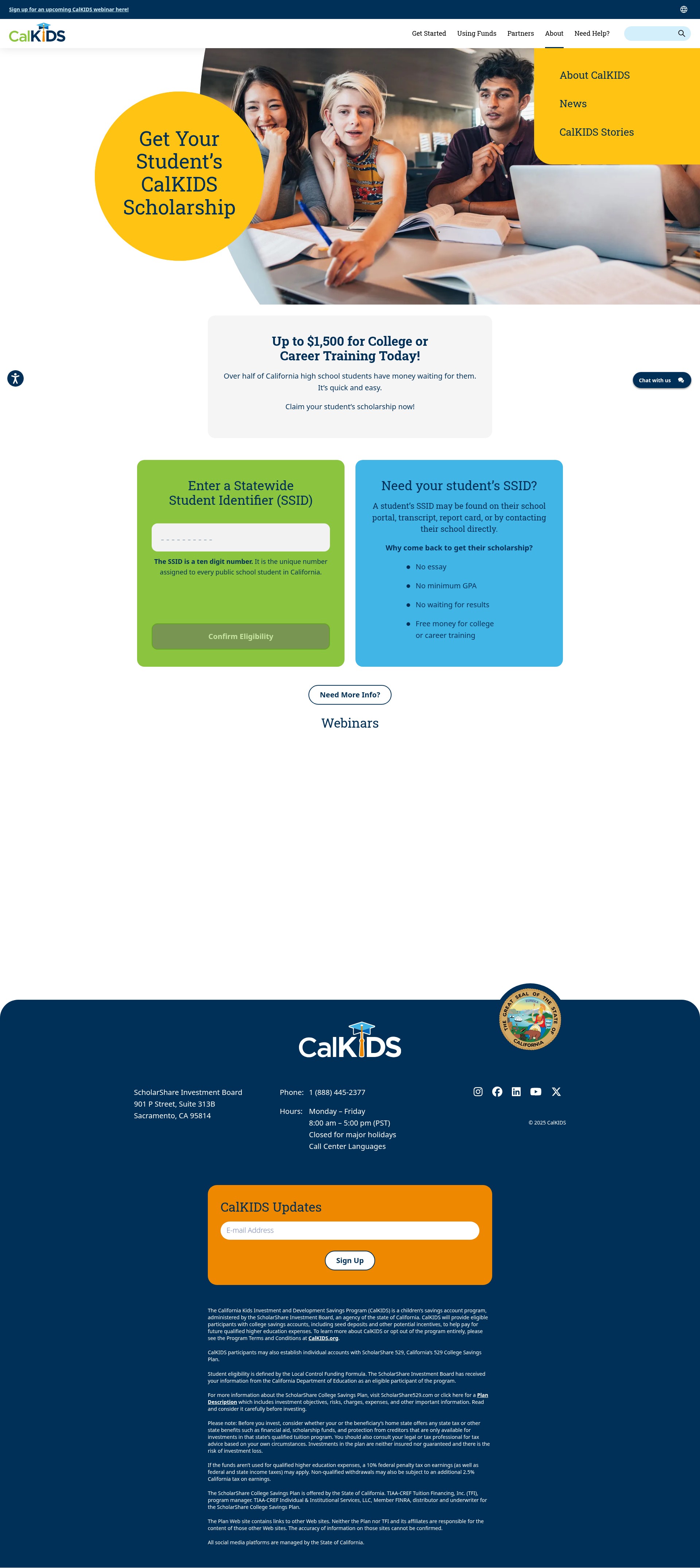 Landing Page