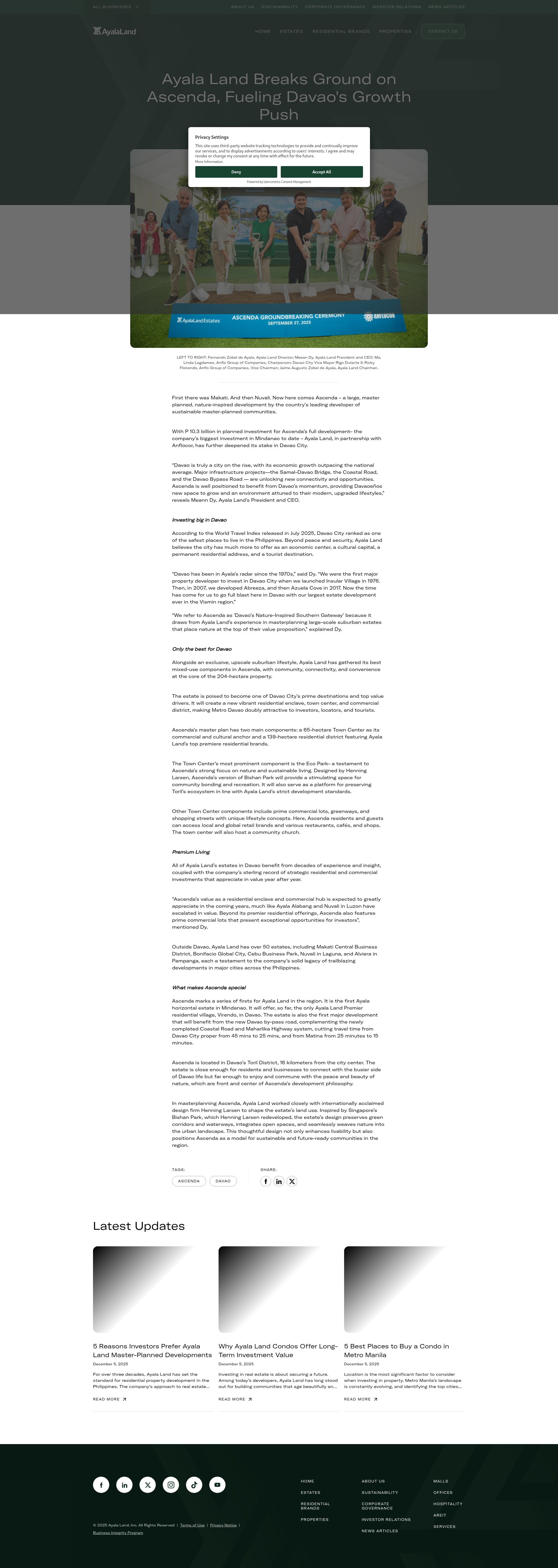 Landing Page
