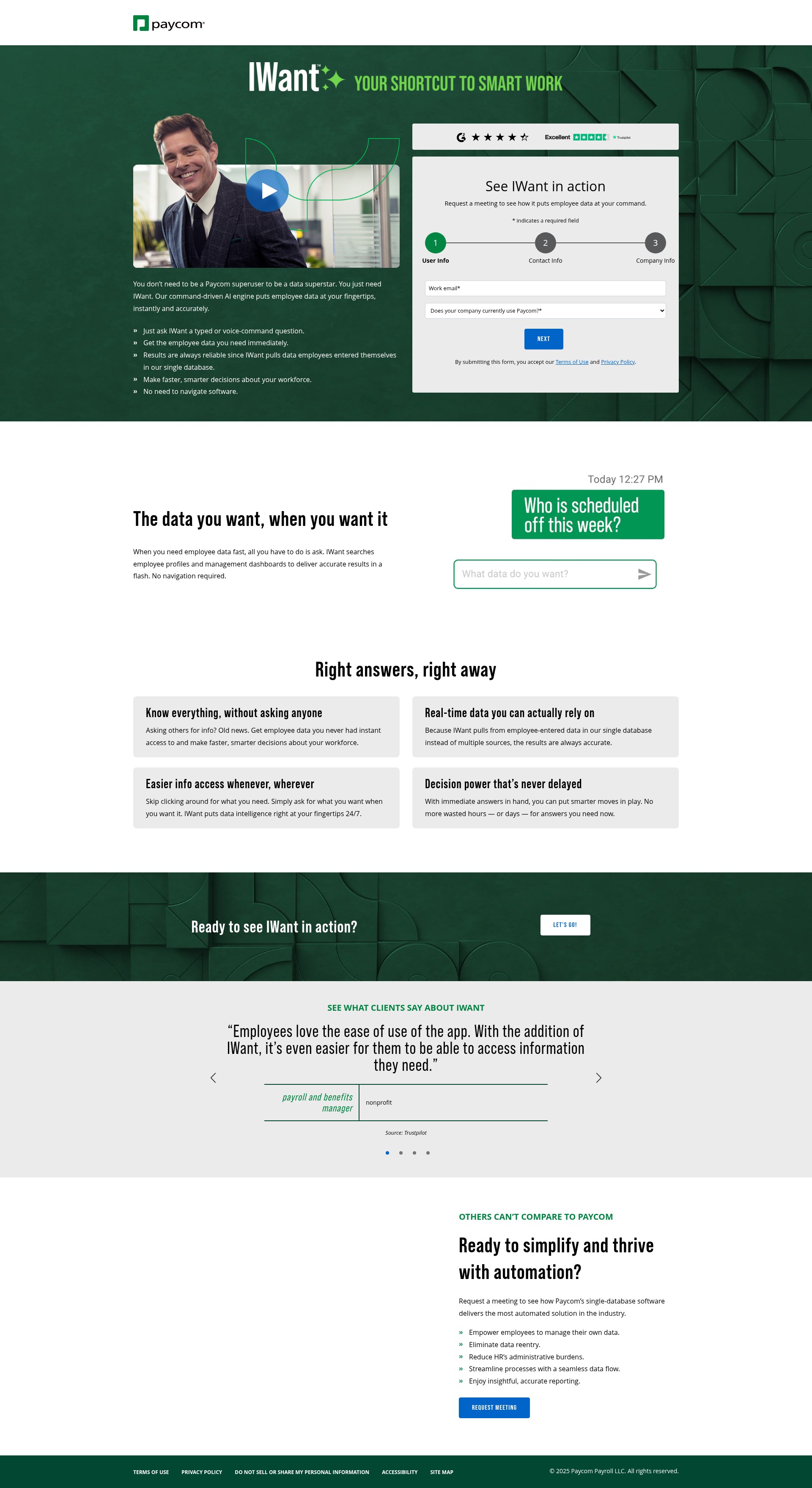 Landing Page