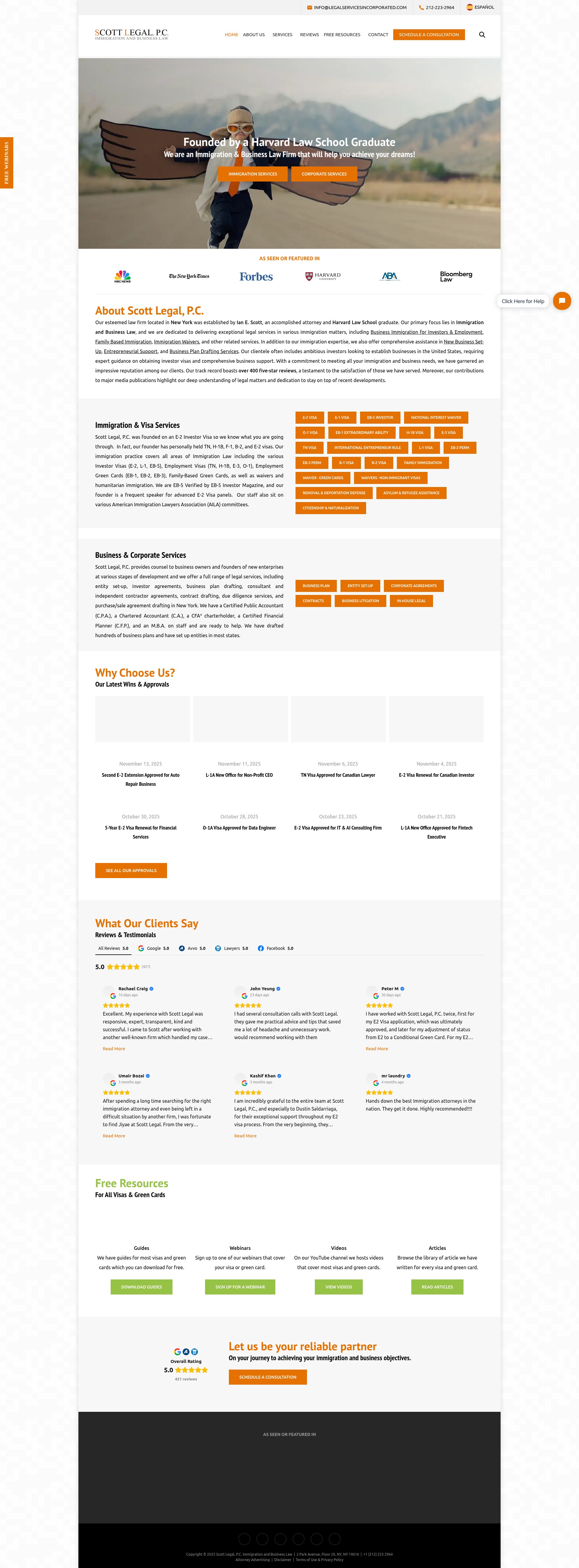 Landing Page