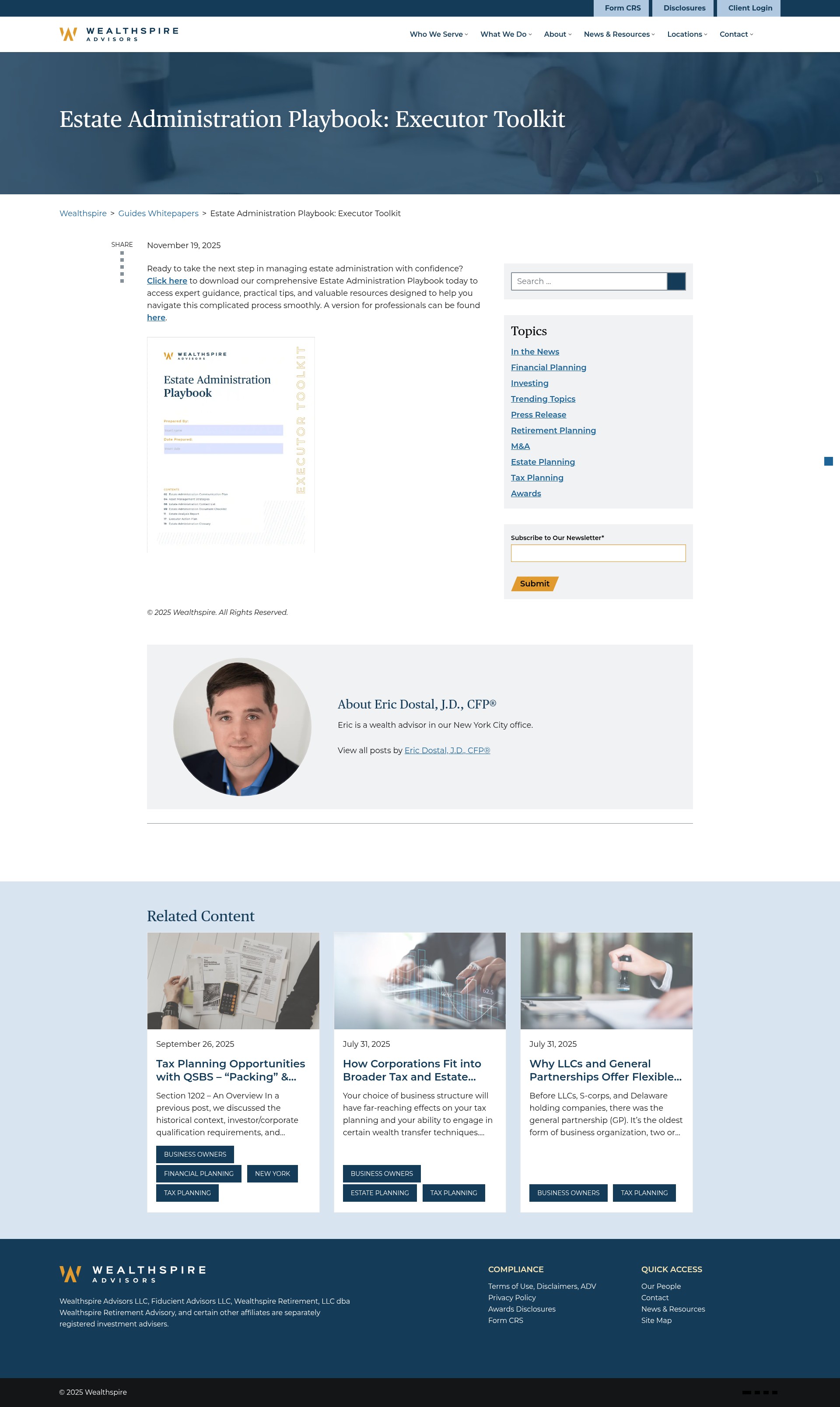 Landing Page
