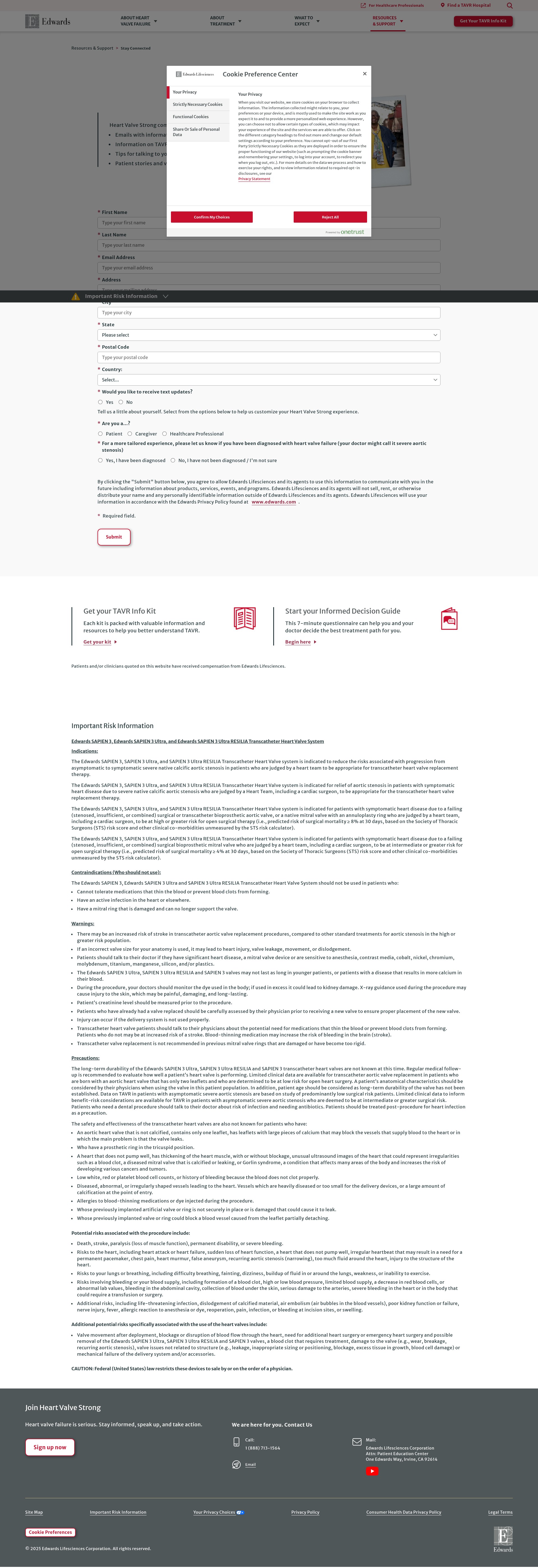 Landing Page