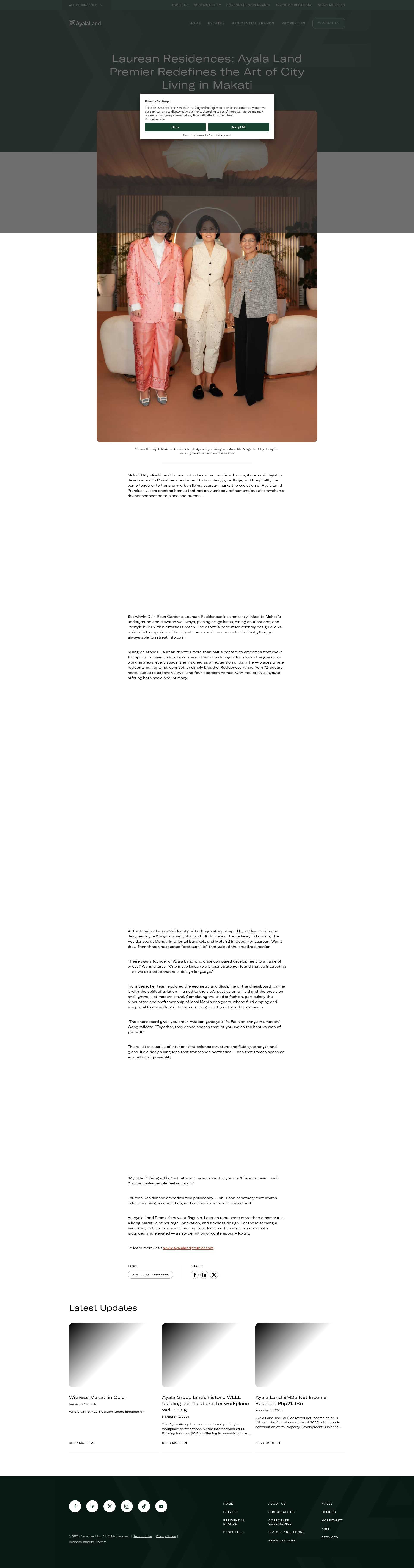 Landing Page