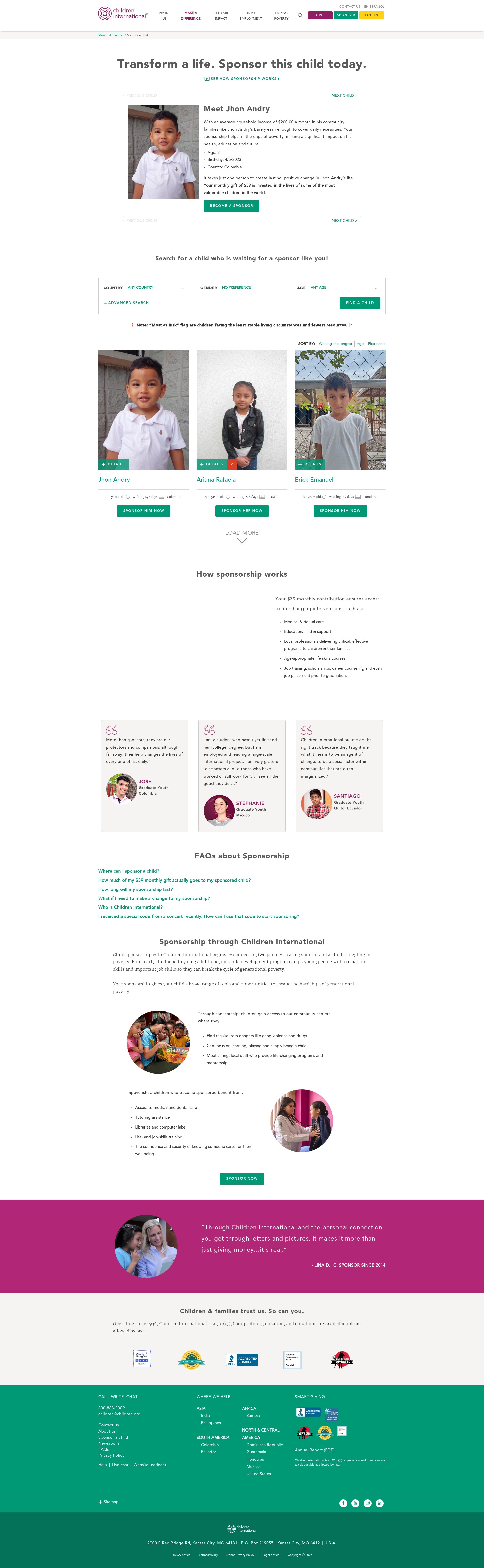 Landing Page