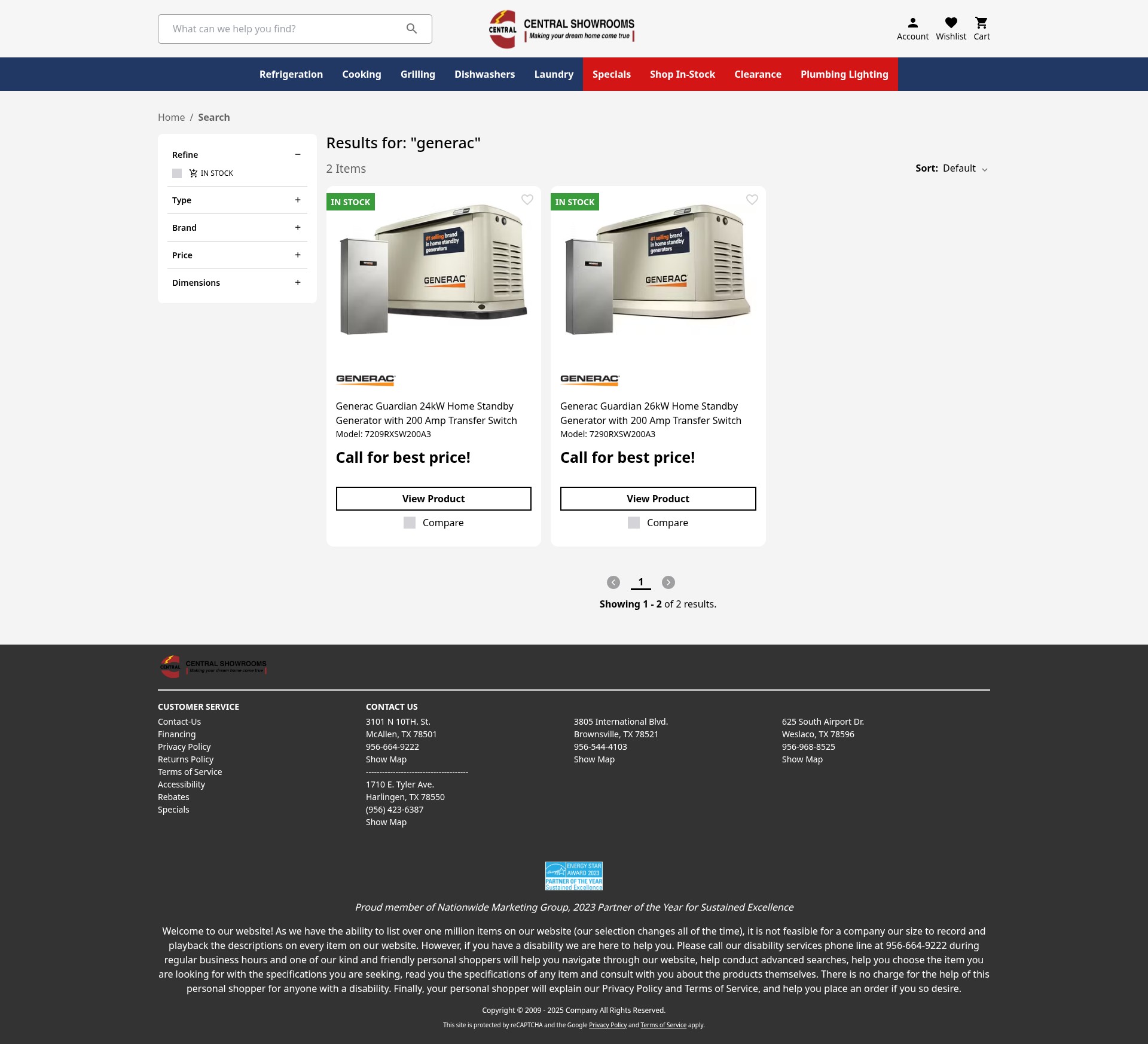 Landing Page