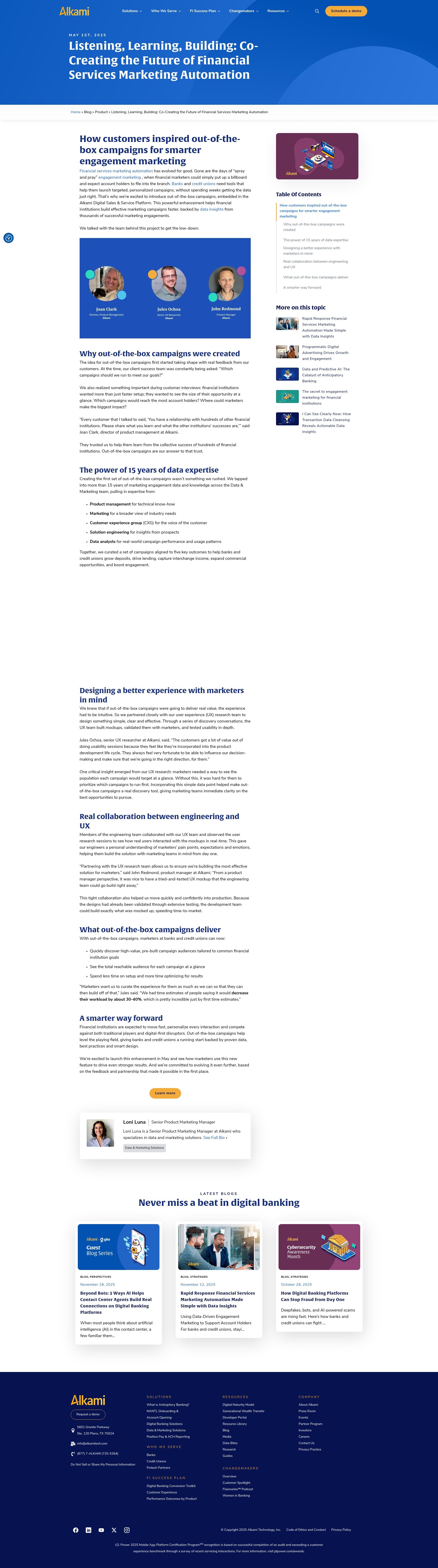 Landing Page