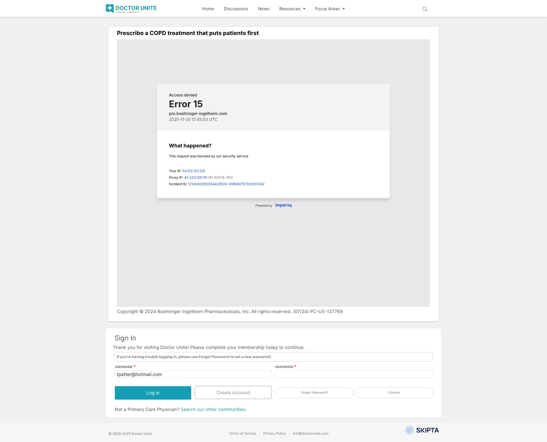 Landing Page