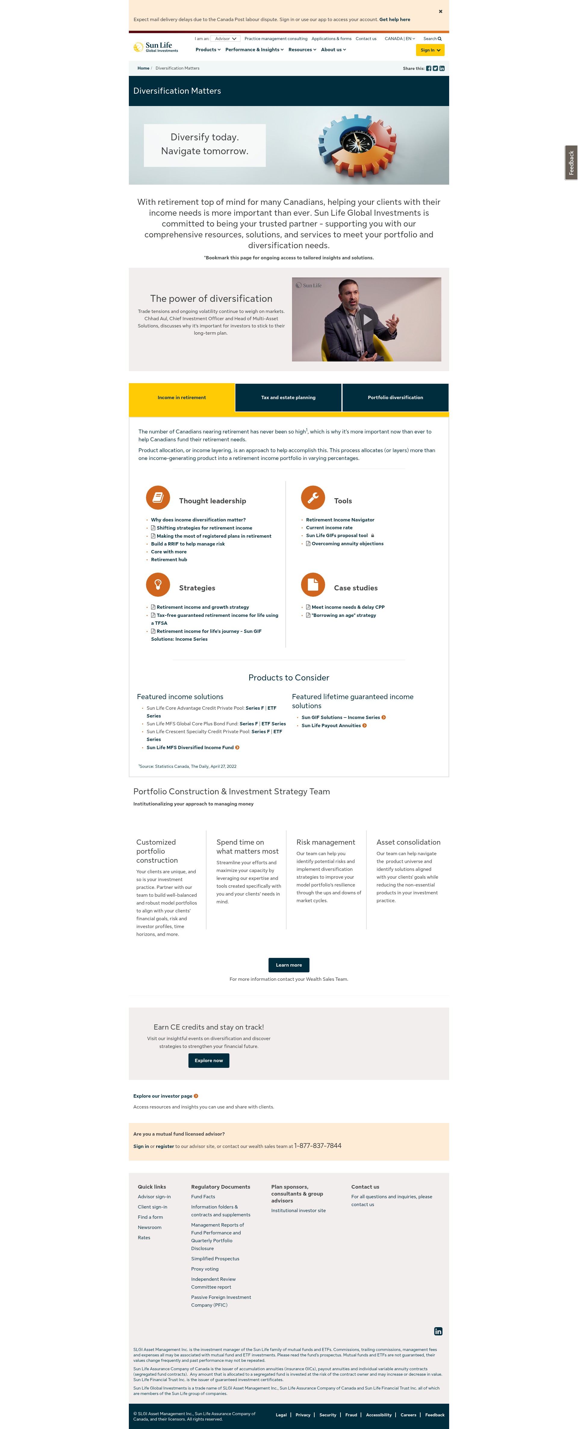 Landing Page