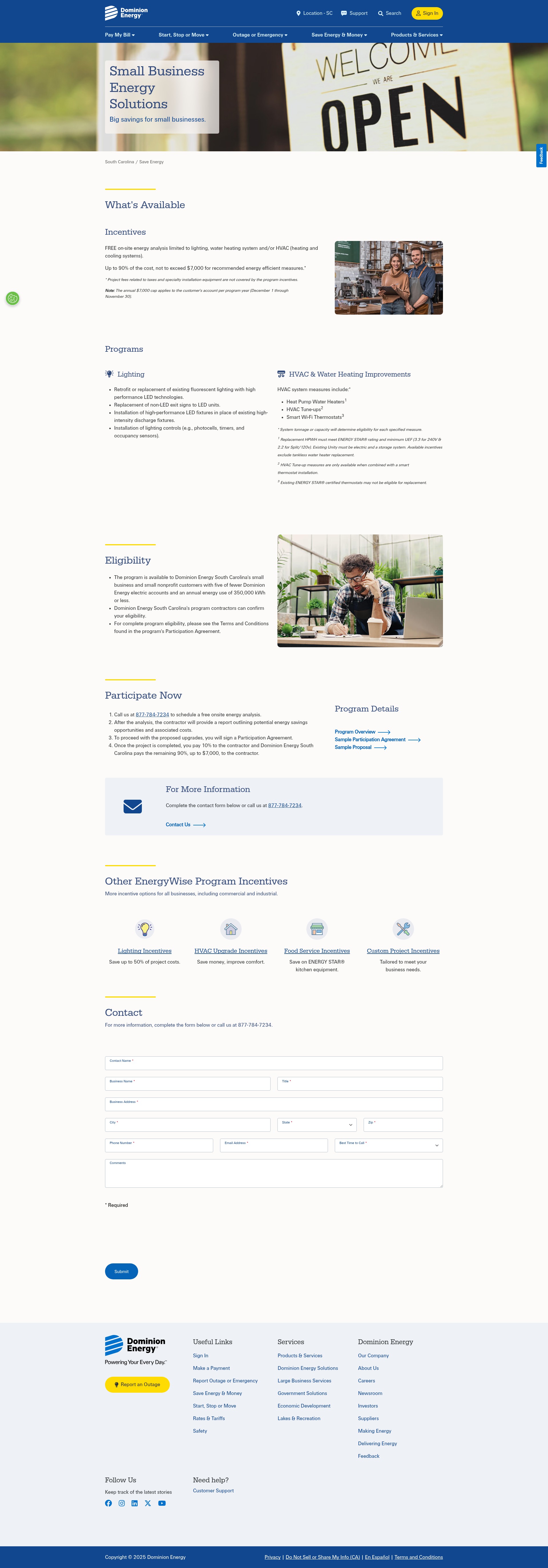 Landing Page