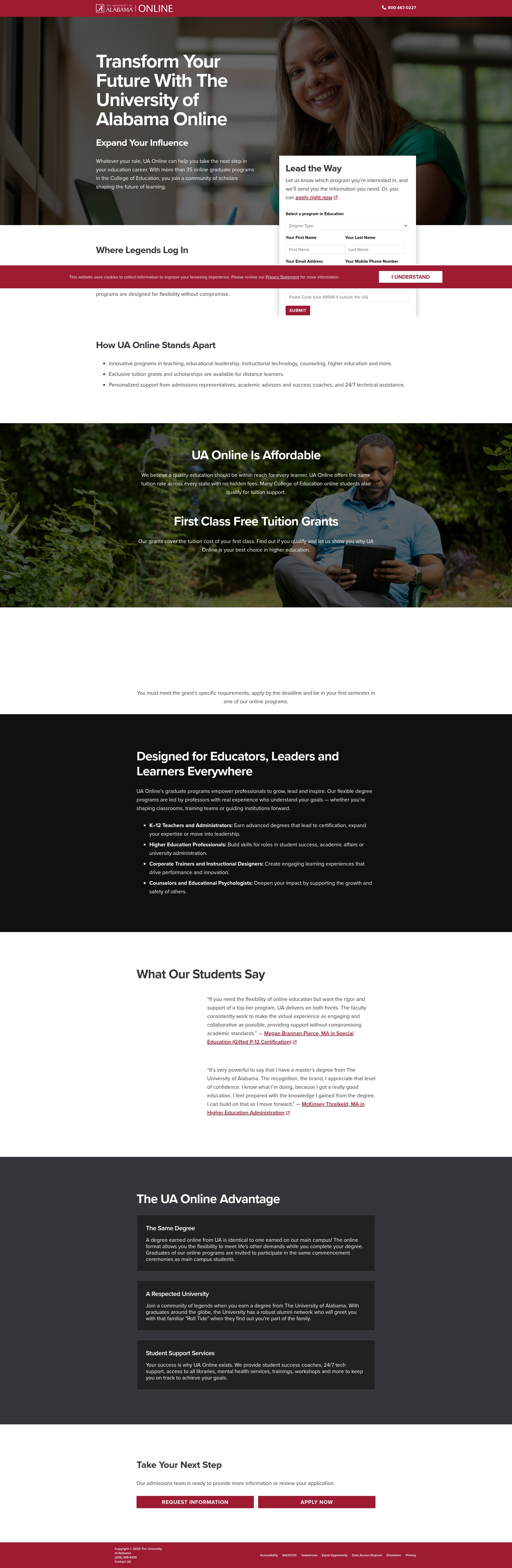 Landing Page