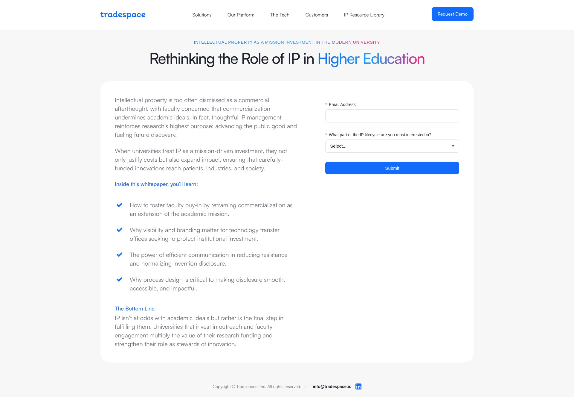 Landing Page