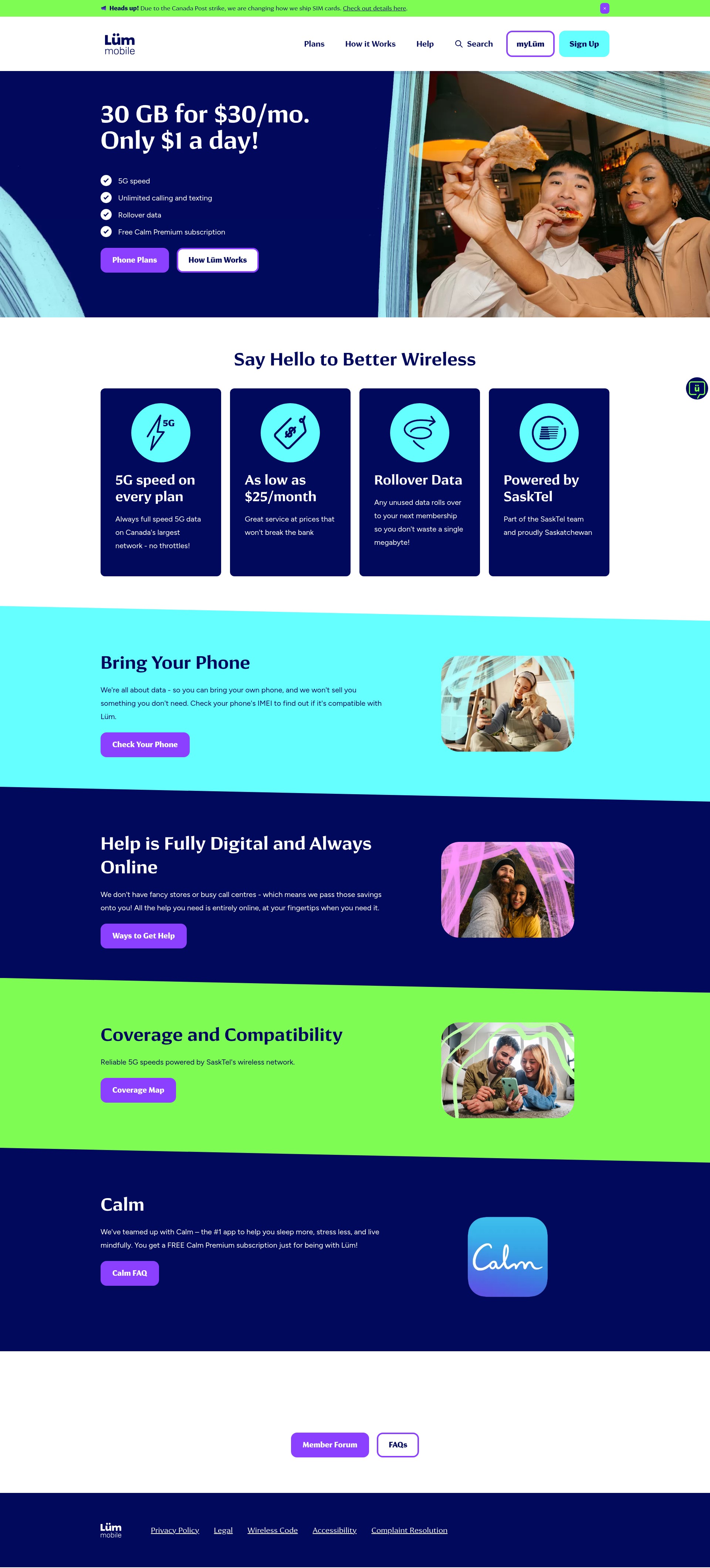 Landing Page
