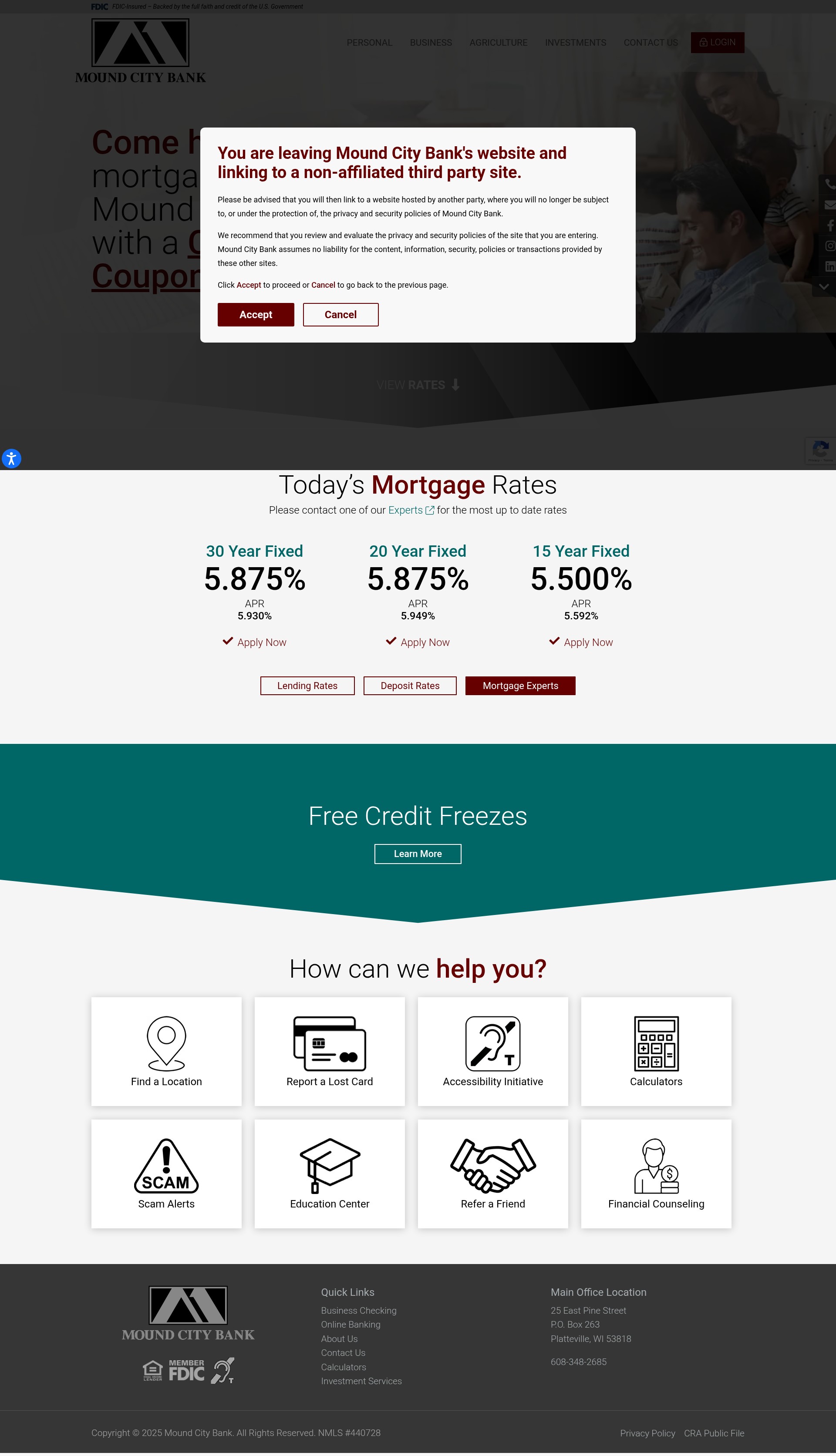 Landing Page