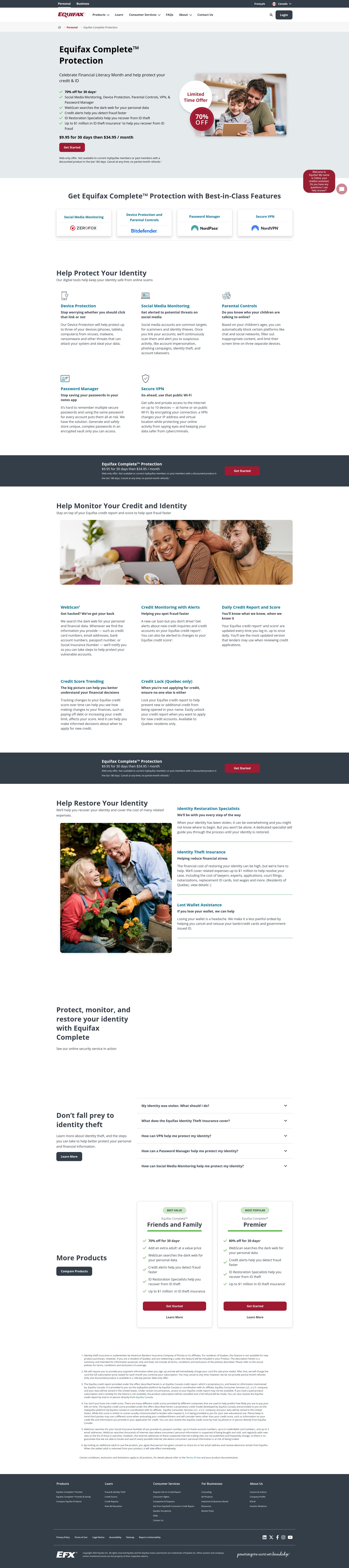 Landing Page