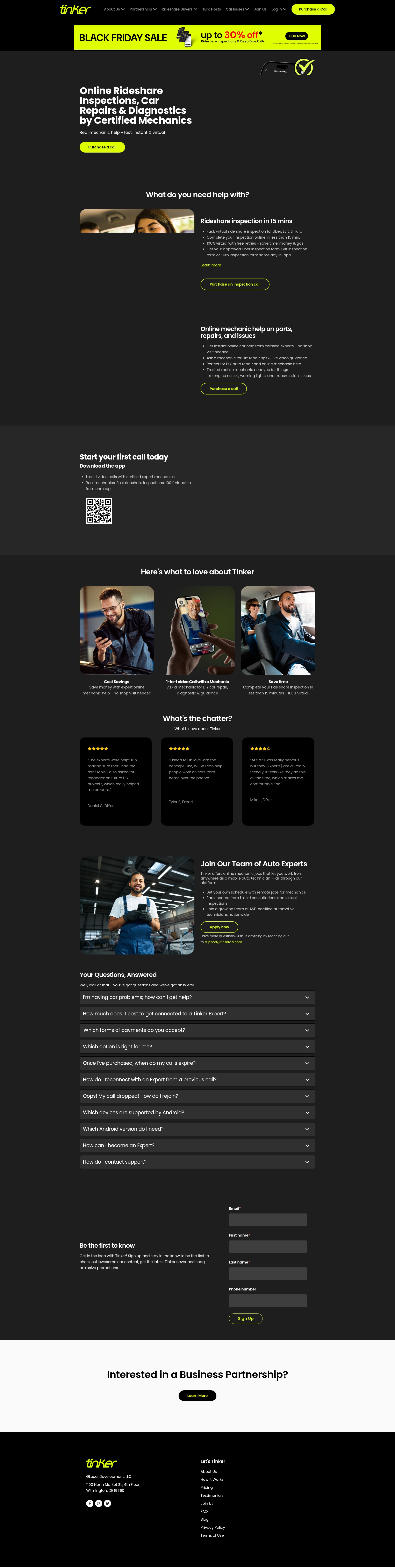 Landing Page
