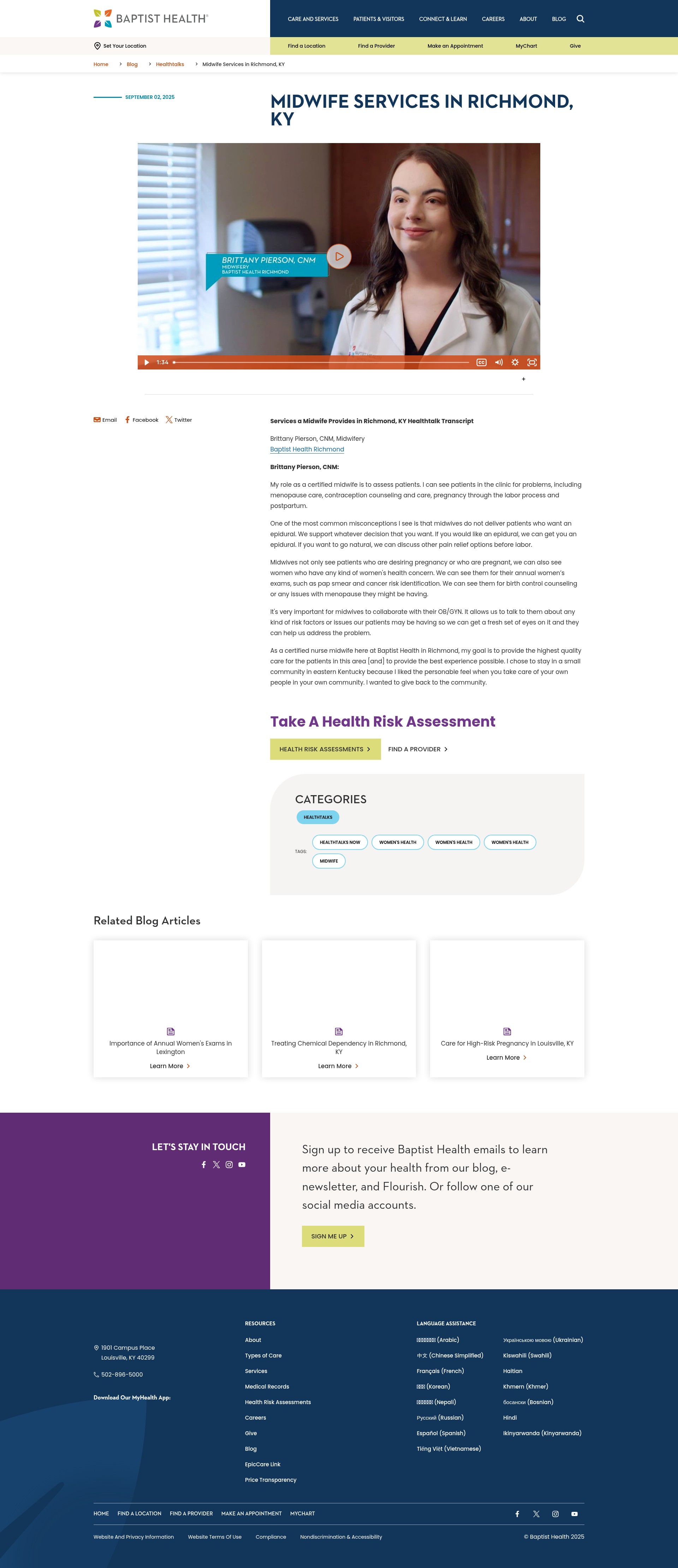 Landing Page