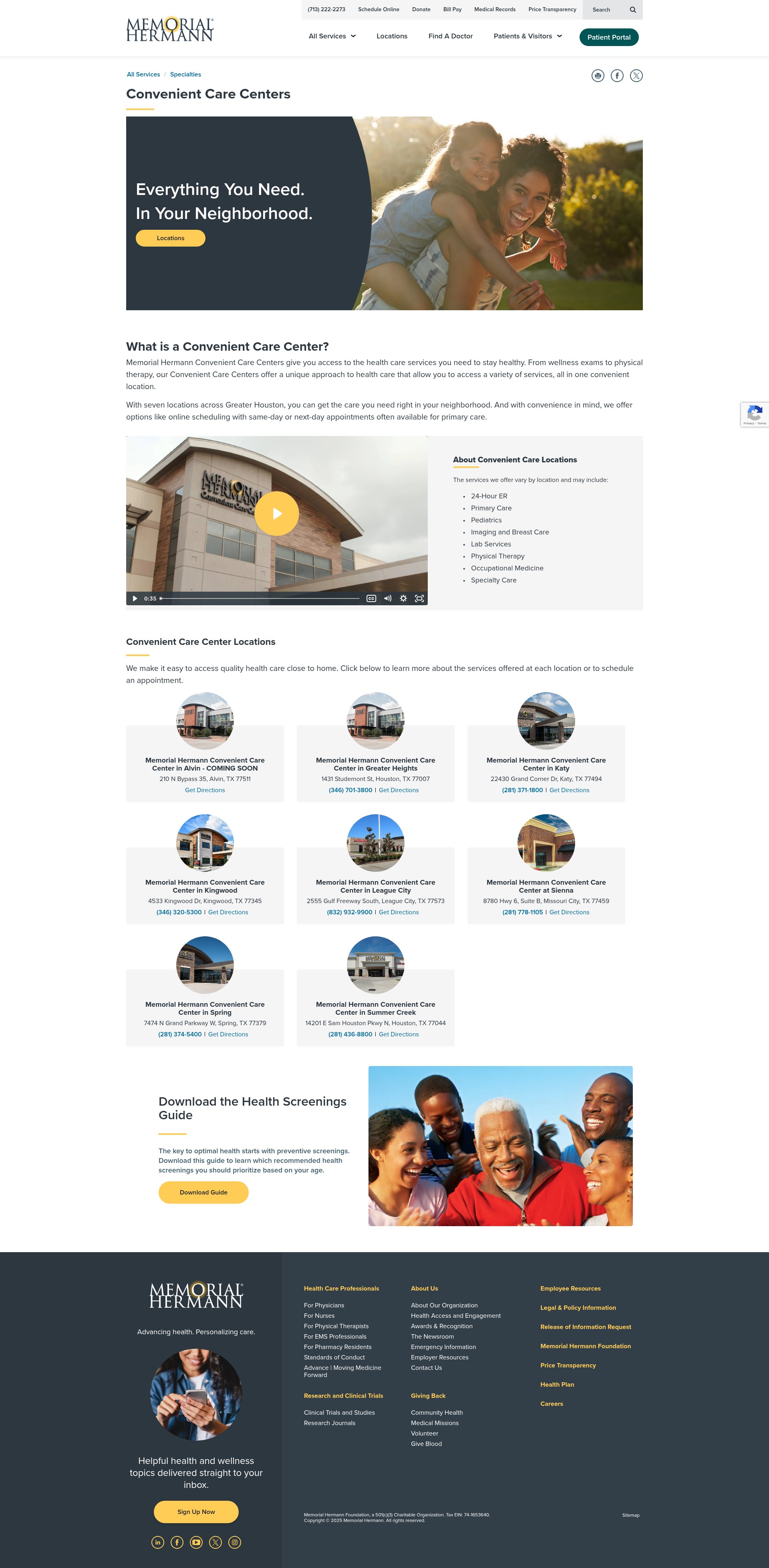 Landing Page