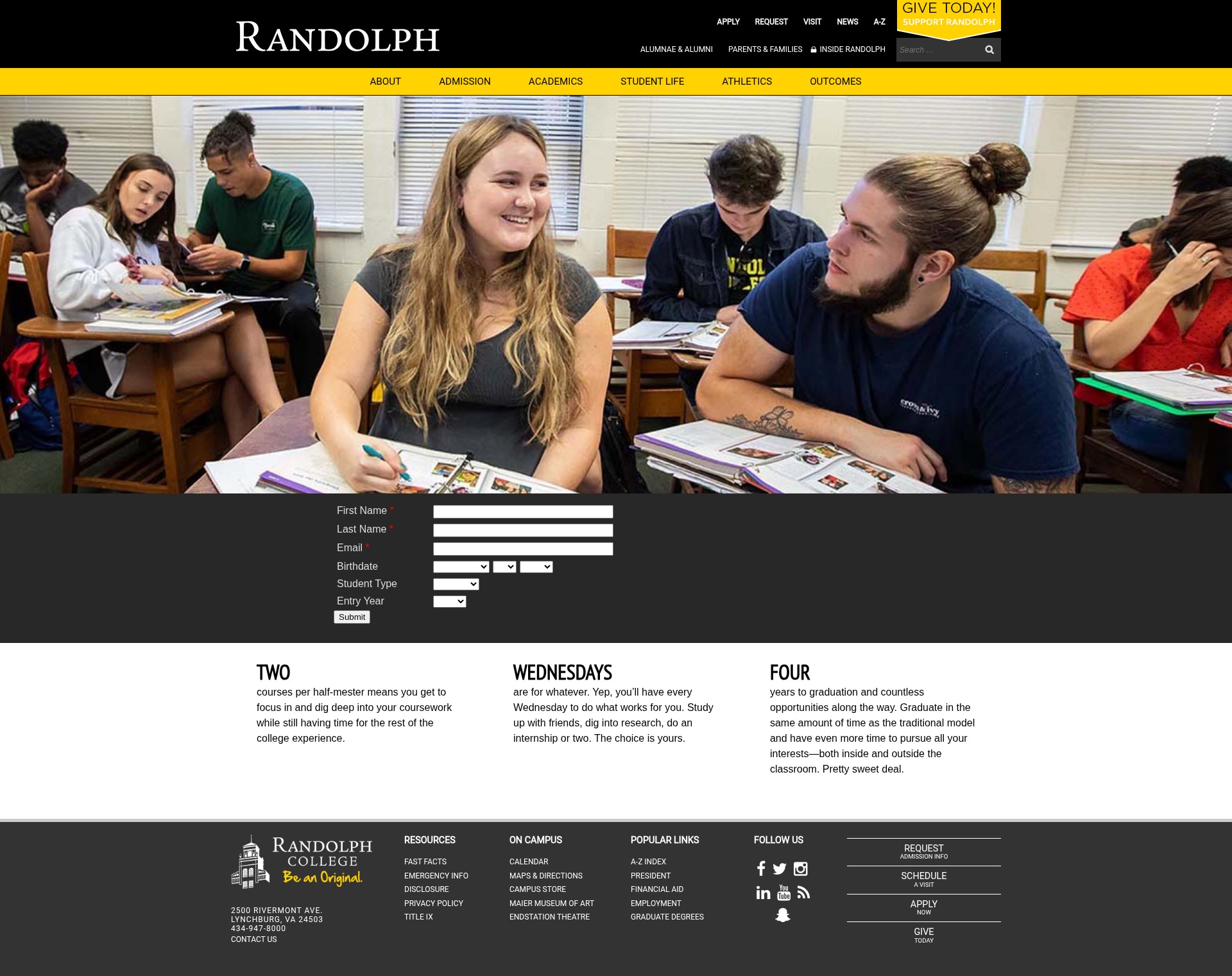 Landing Page