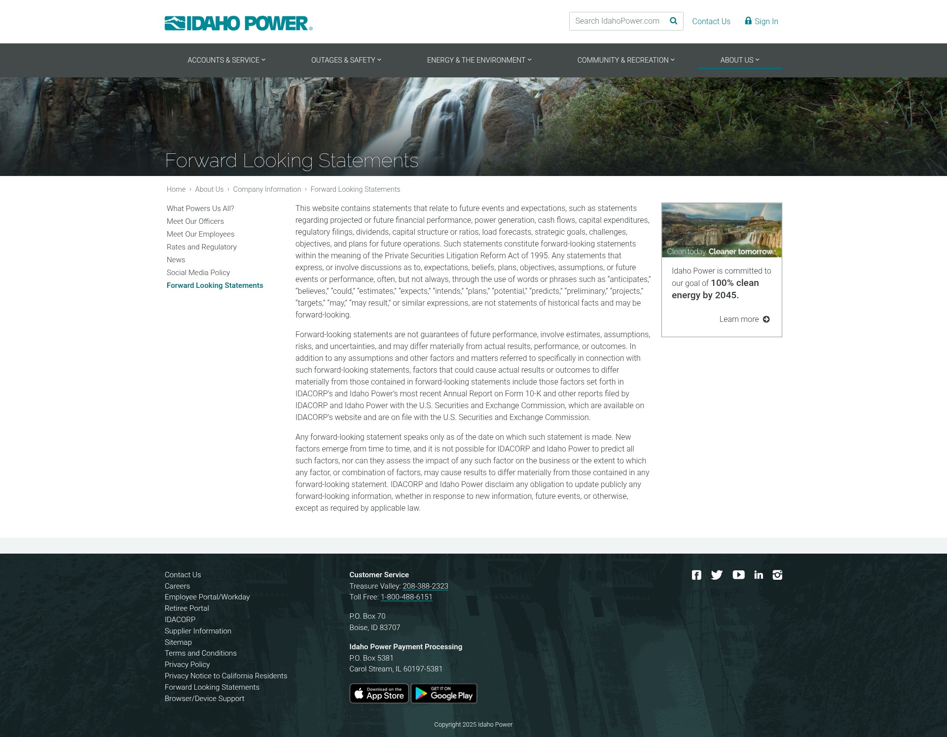 Landing Page