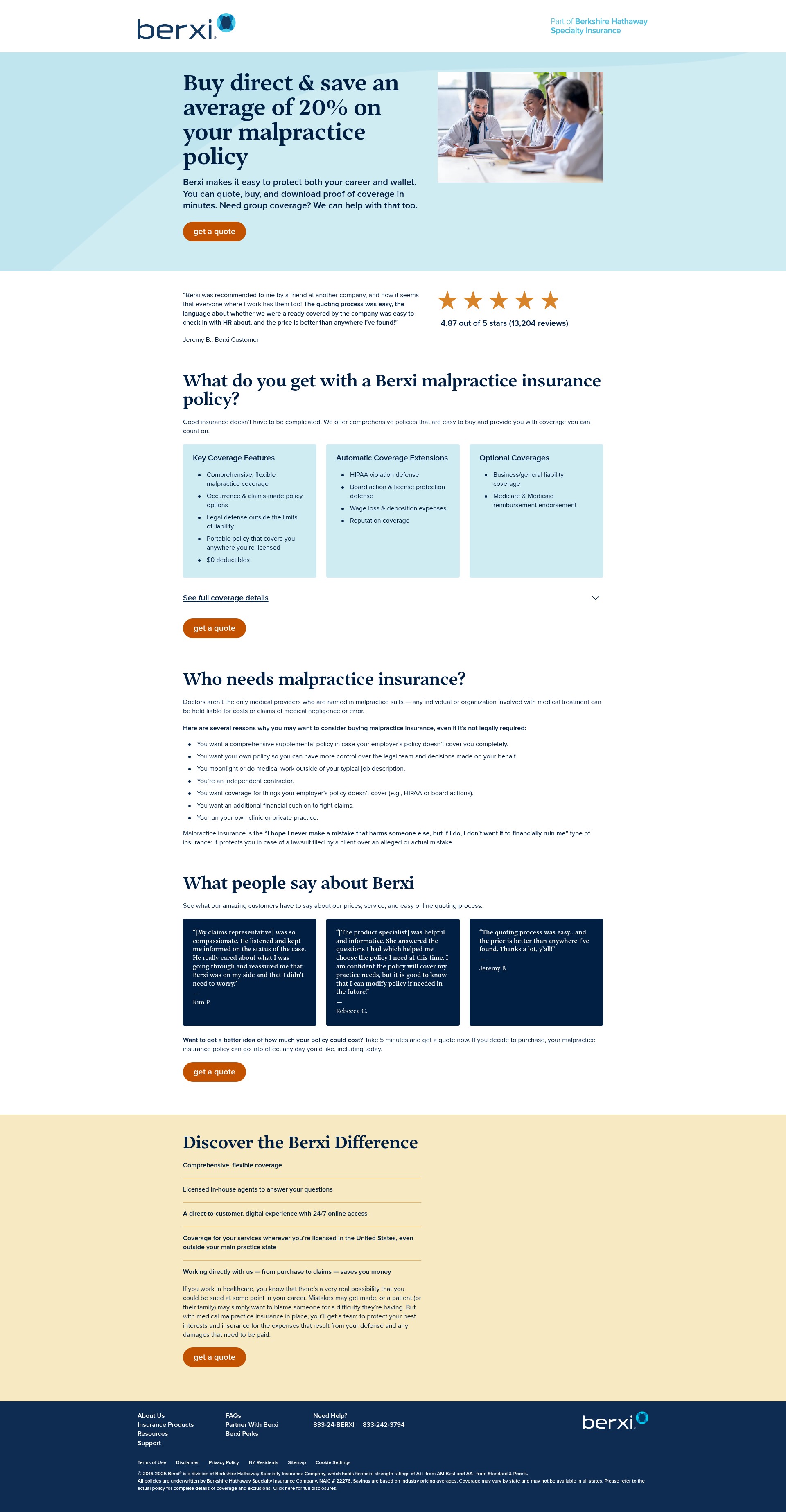 Landing Page