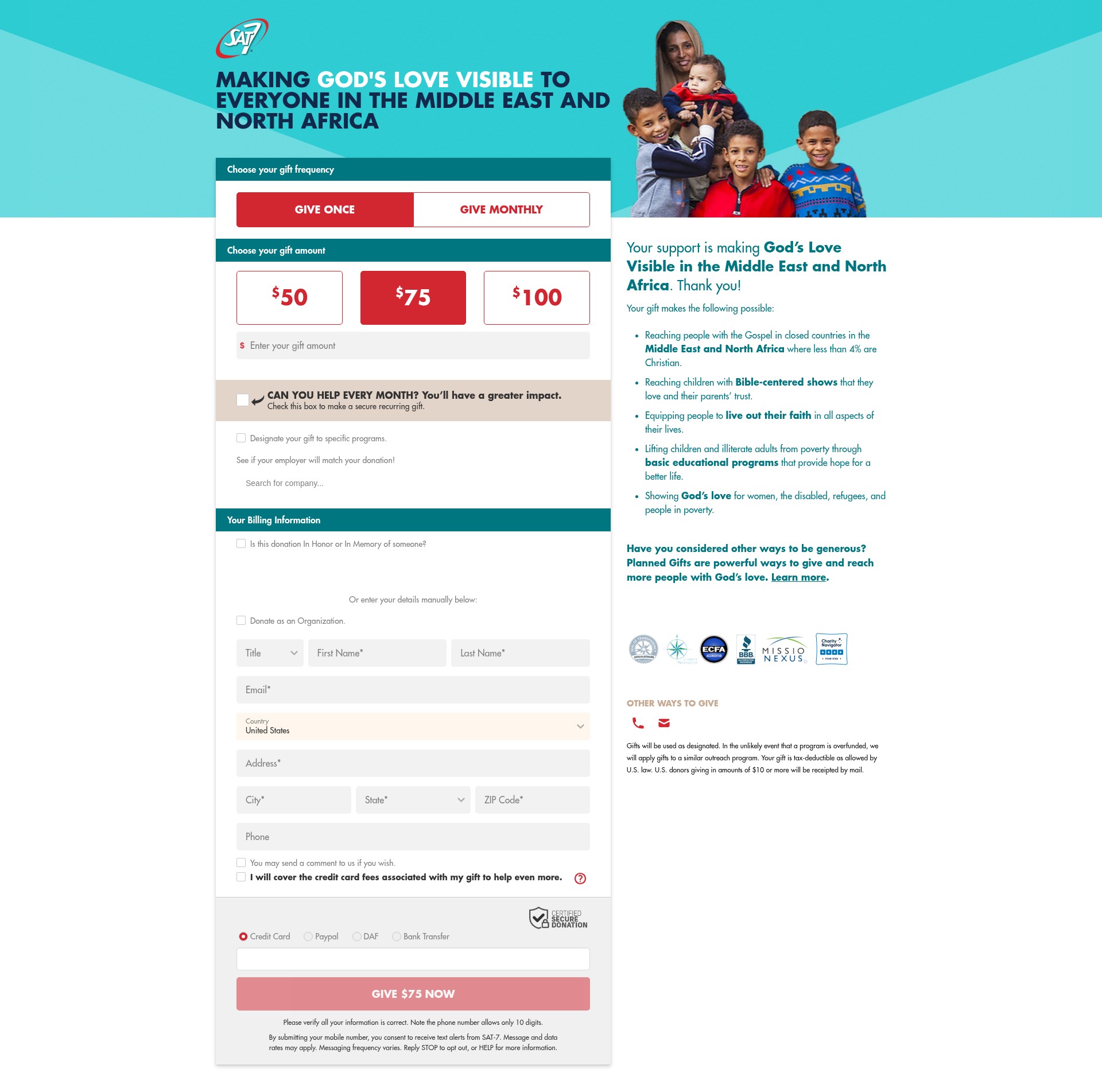 Landing Page