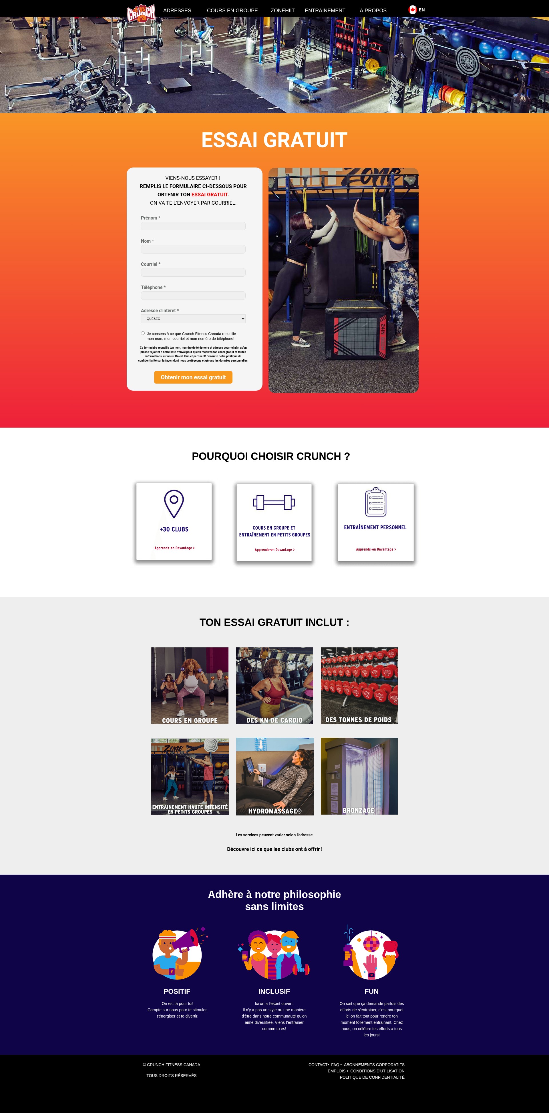 Landing Page