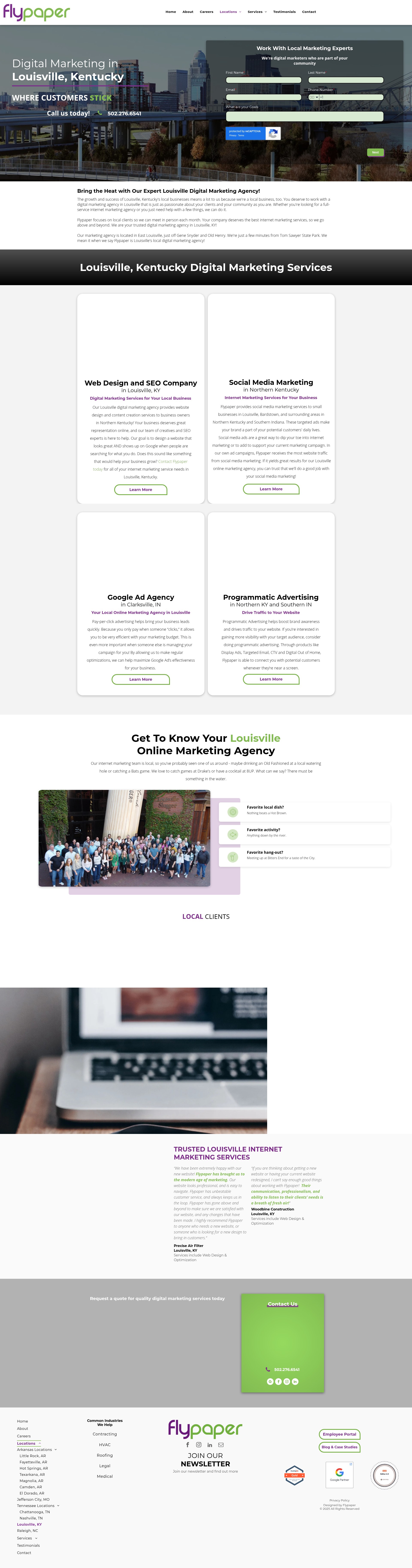 Landing Page