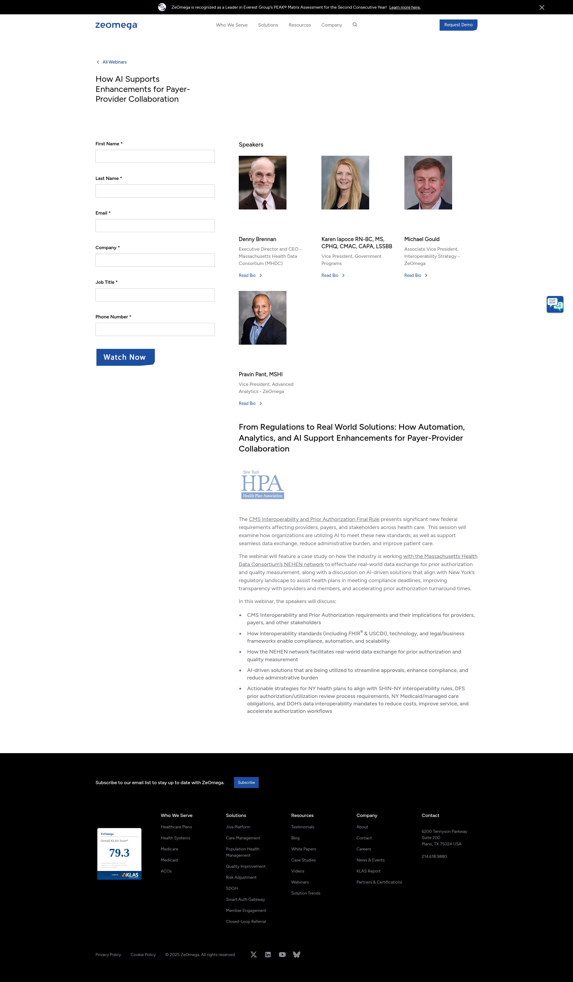 Landing Page