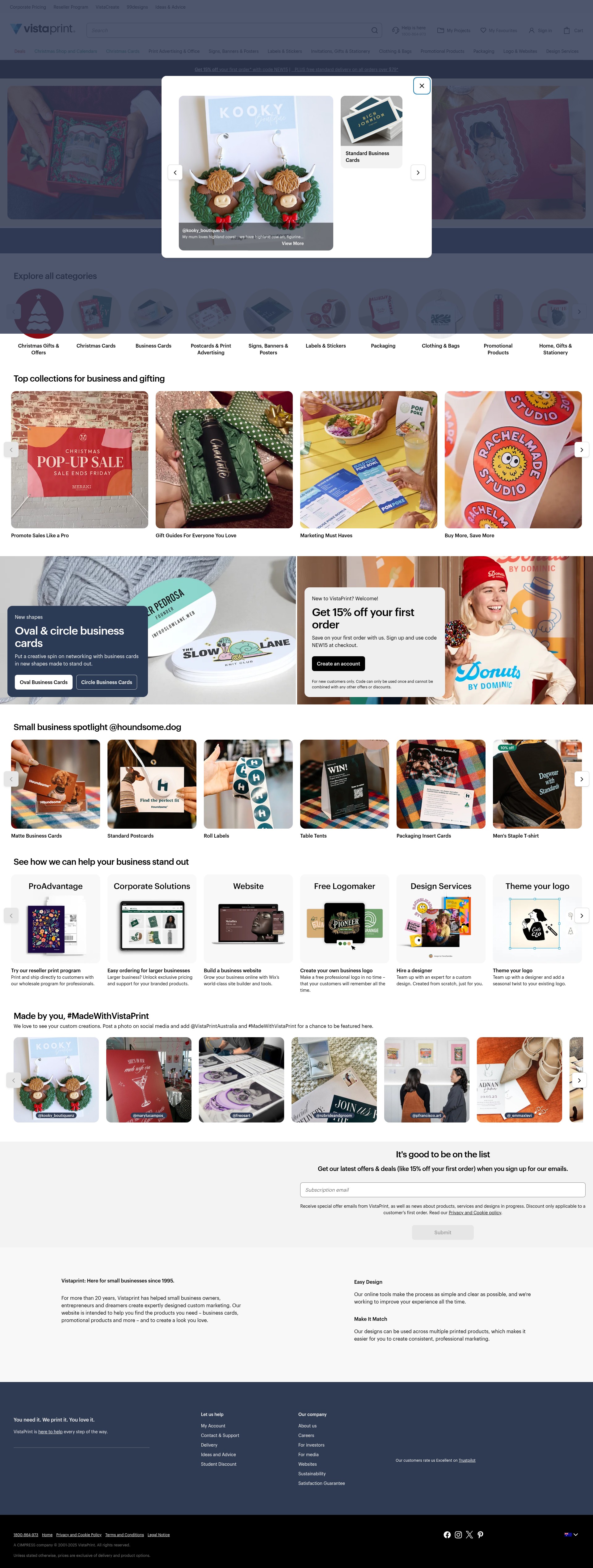Landing Page