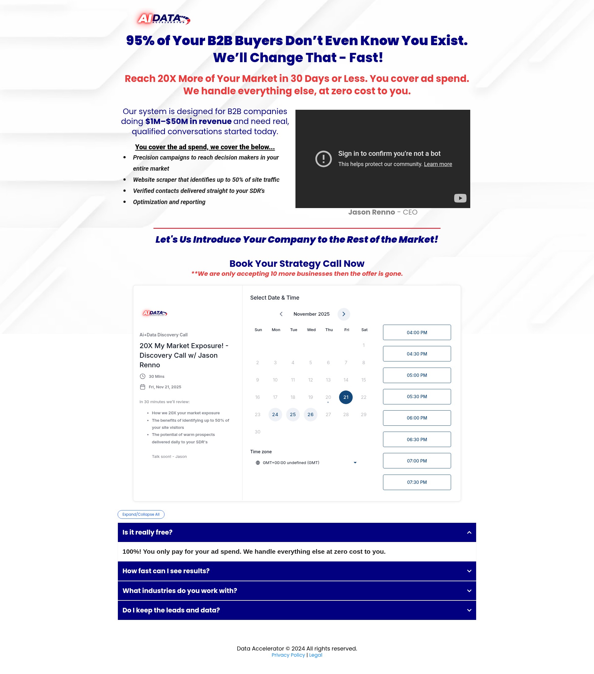 Landing Page