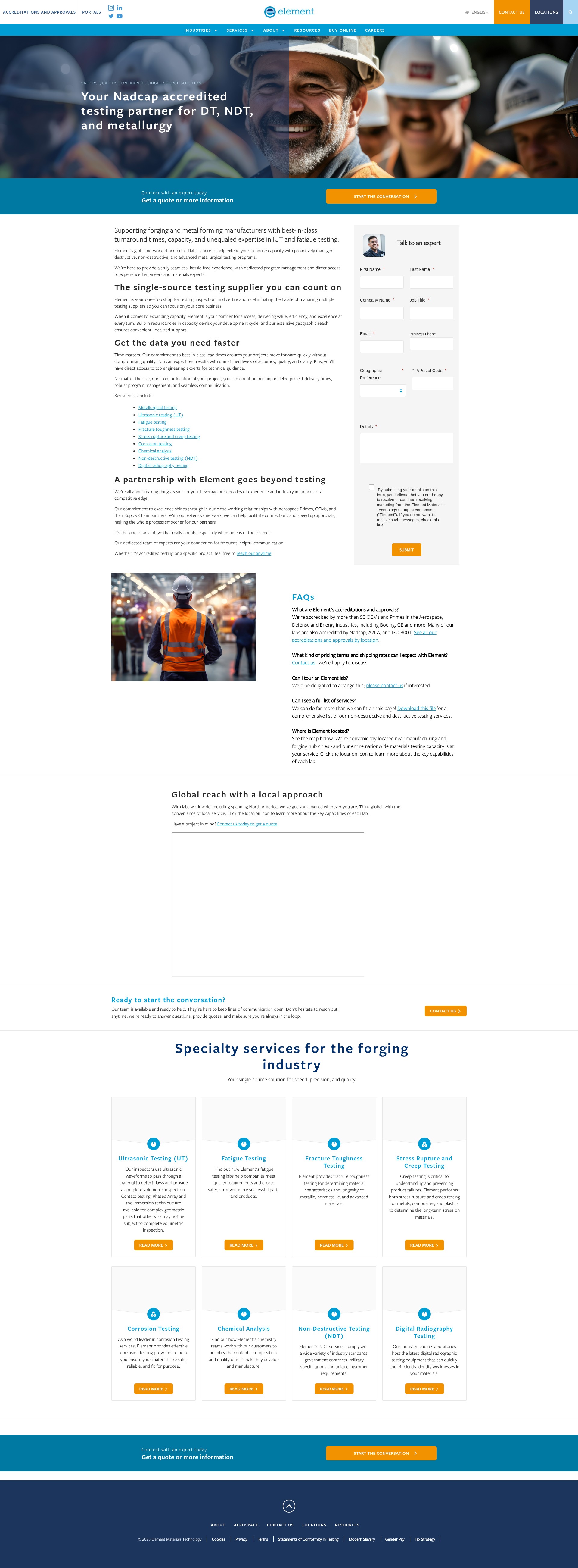 Landing Page