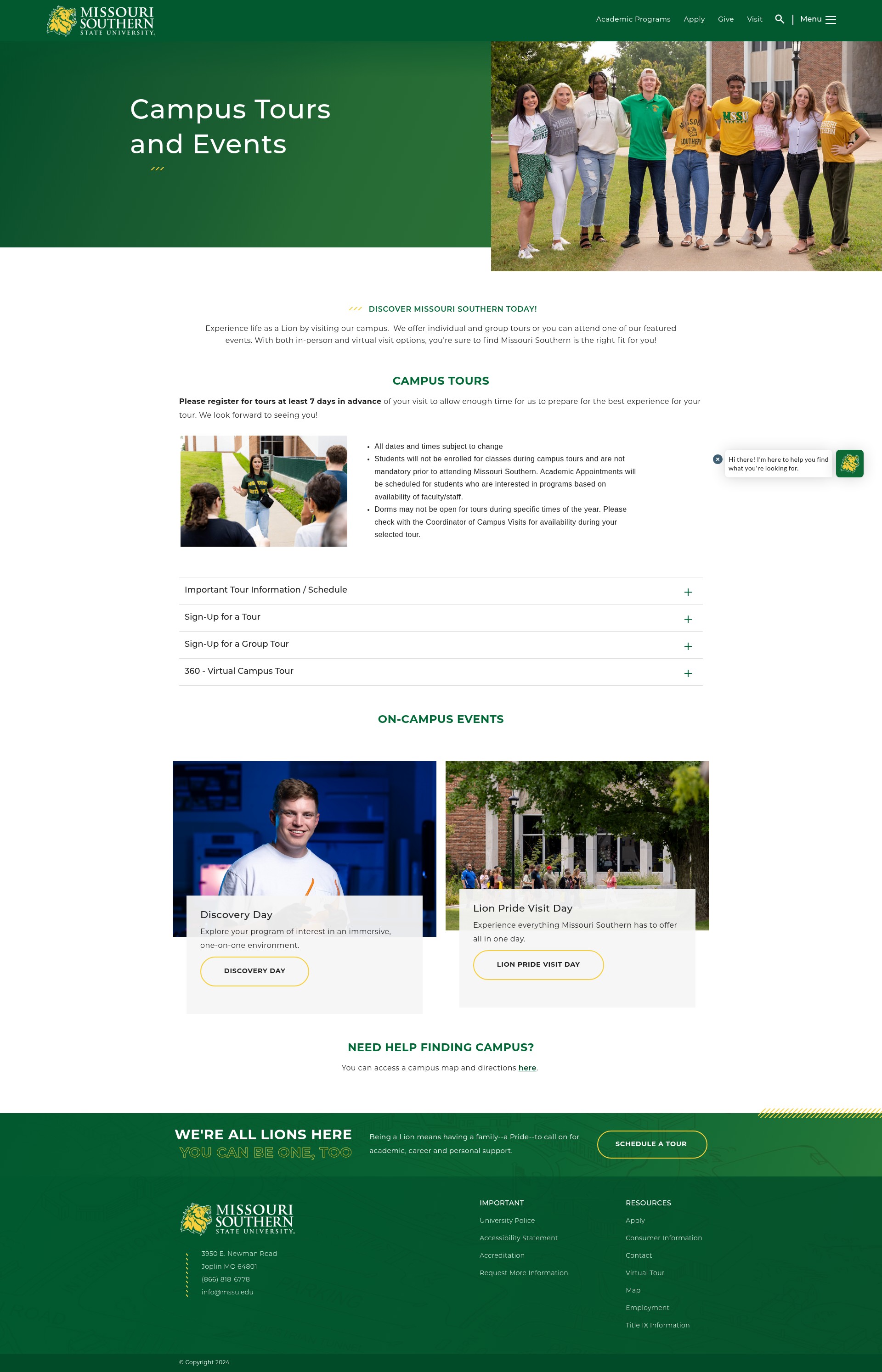 Landing Page