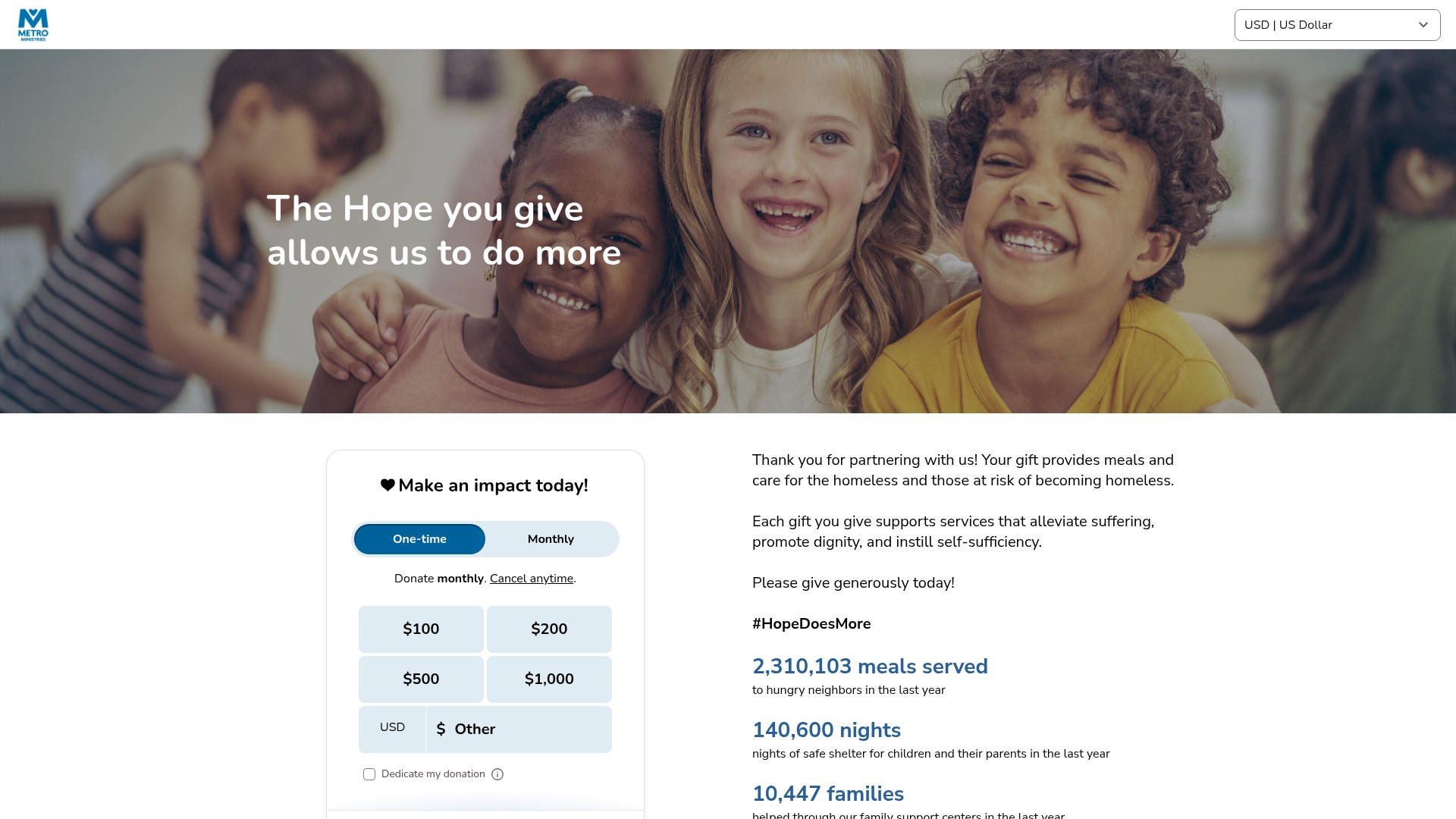 Landing Page