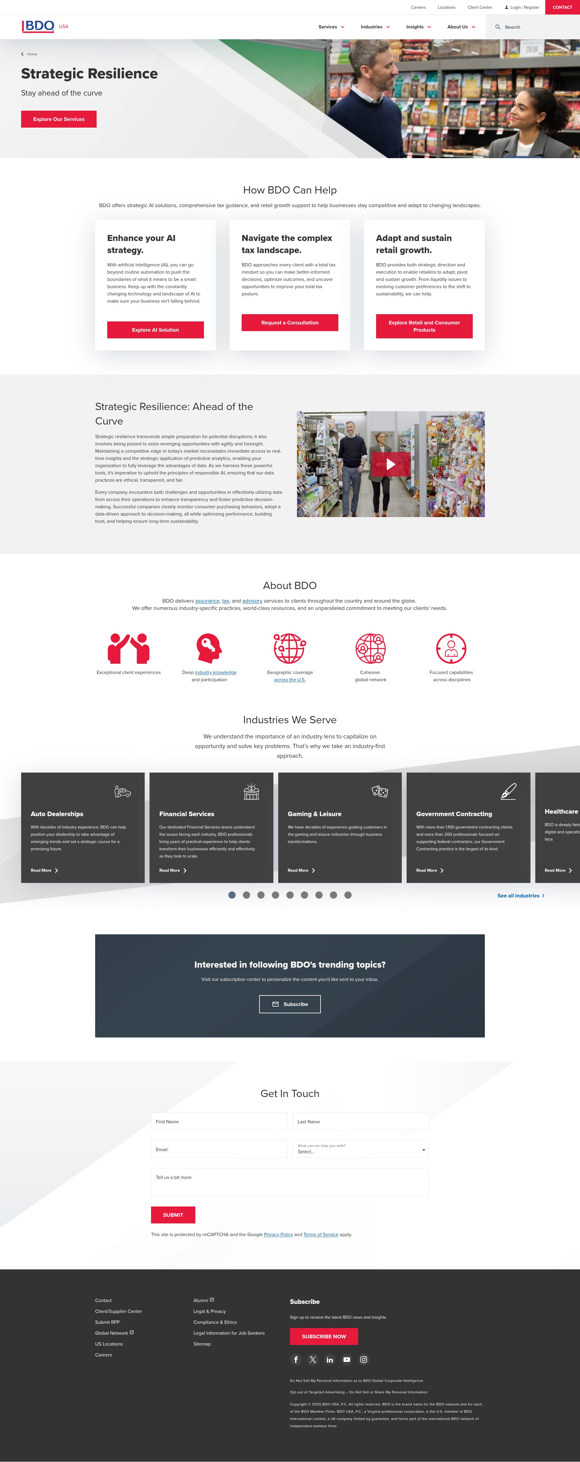 Landing Page