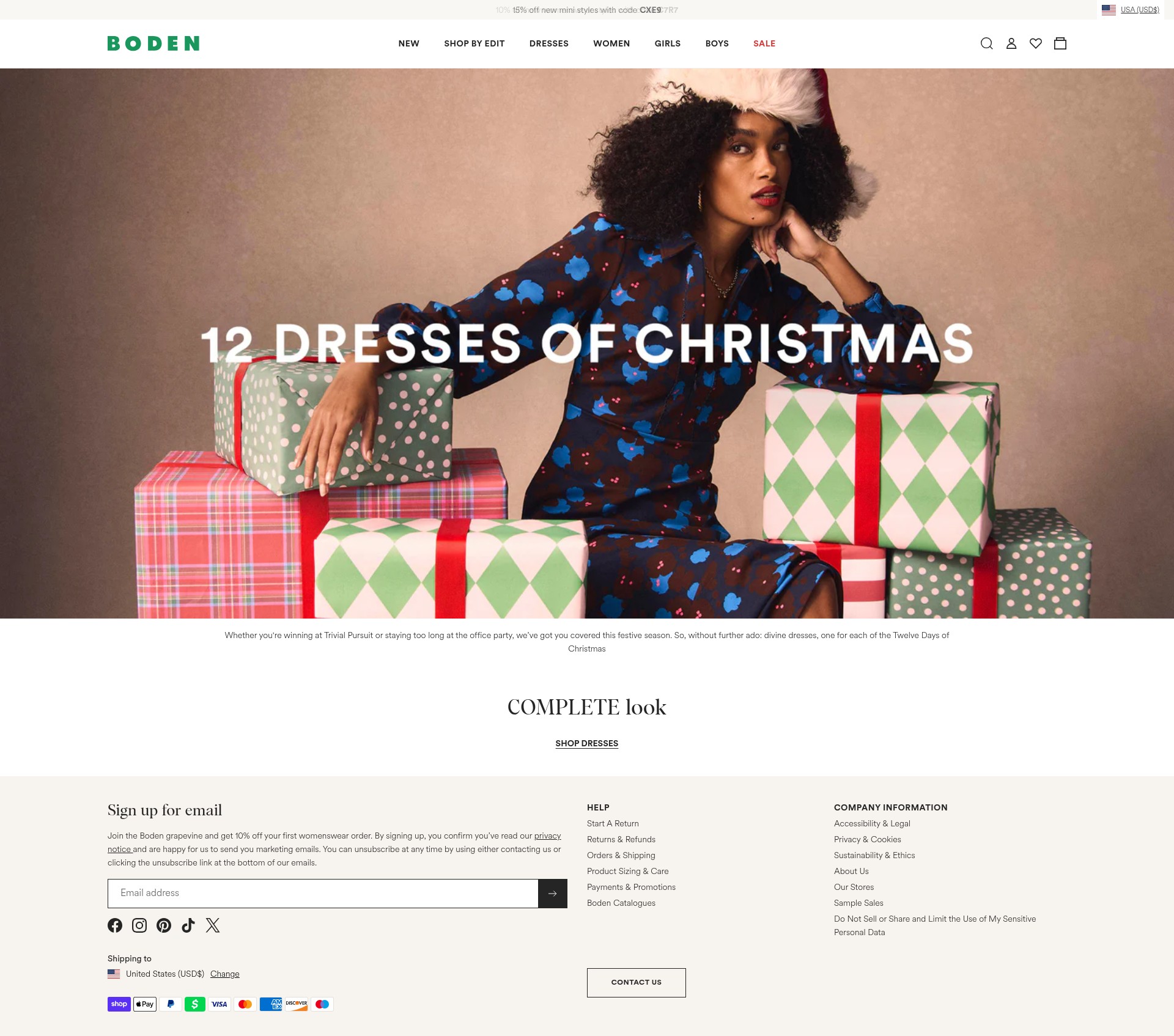 Landing Page