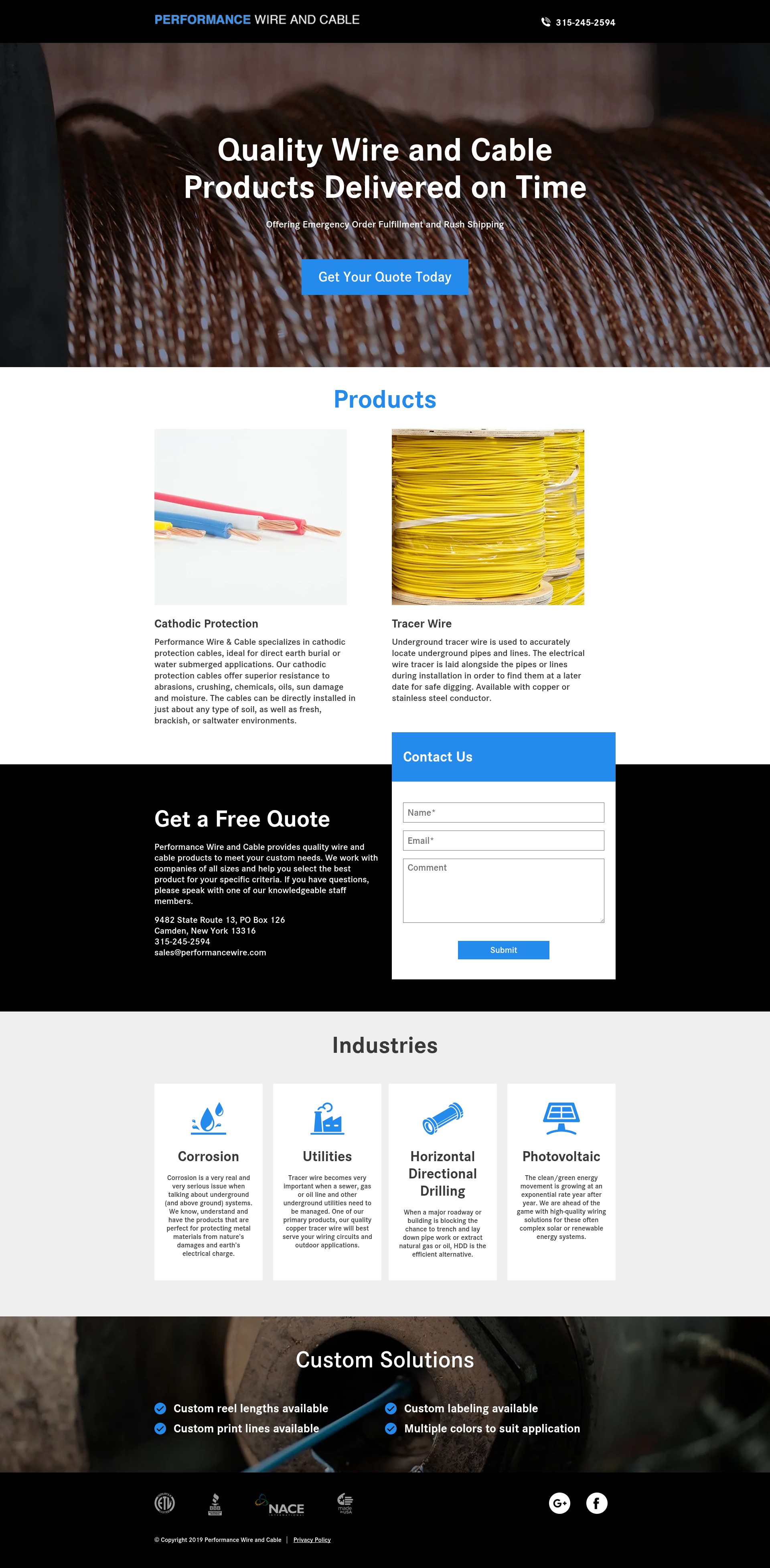 Landing Page